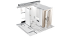 Superloo Layout Superloo - All-in-one washroom cubicle system