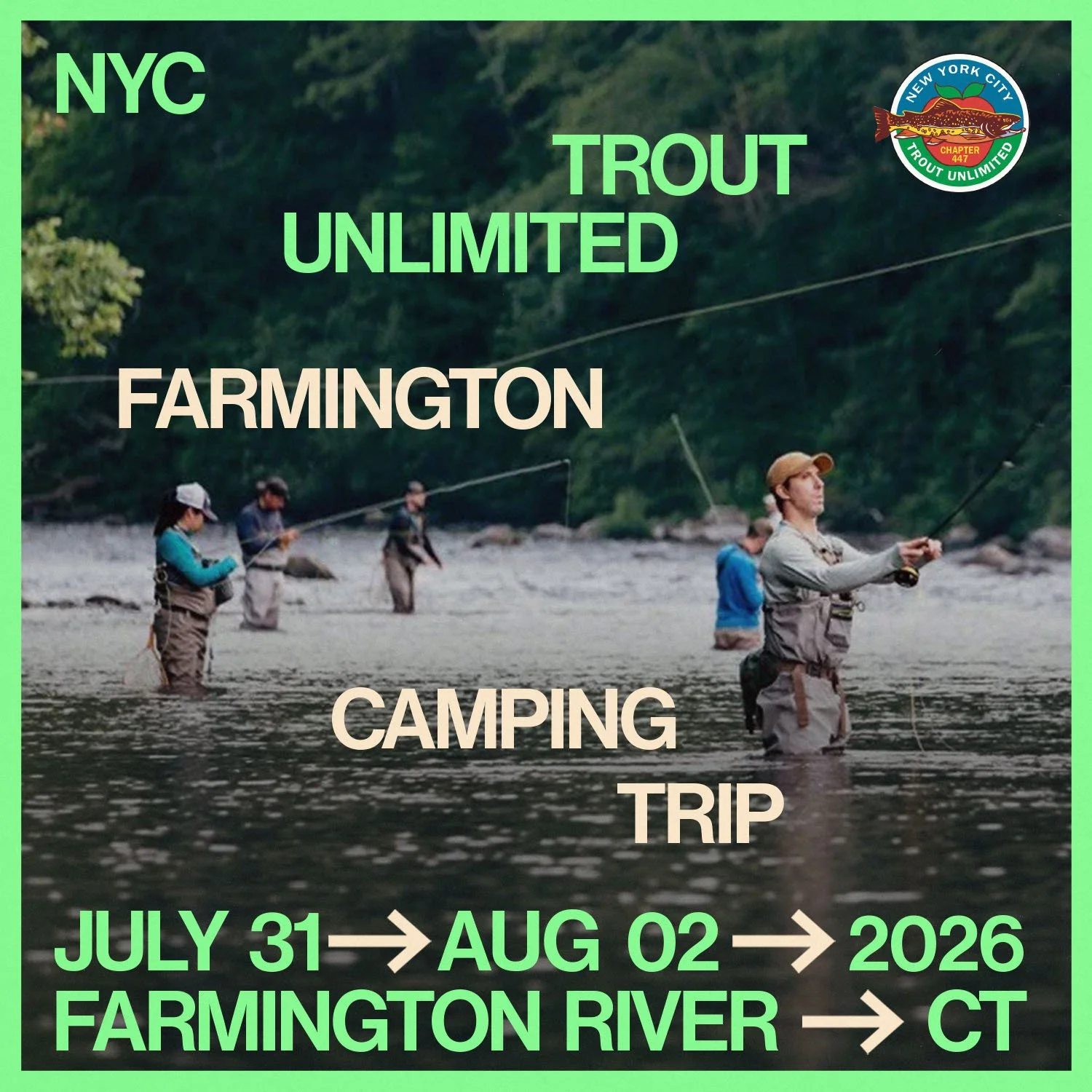 Farmington River Camping Trip