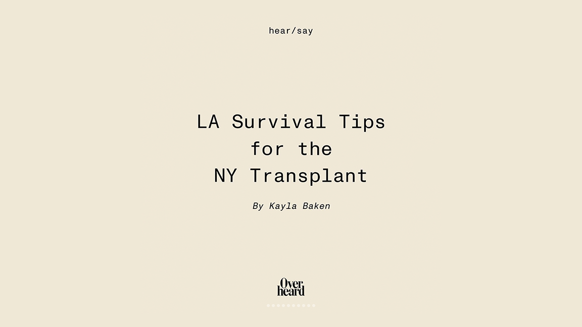 Overheard LA
