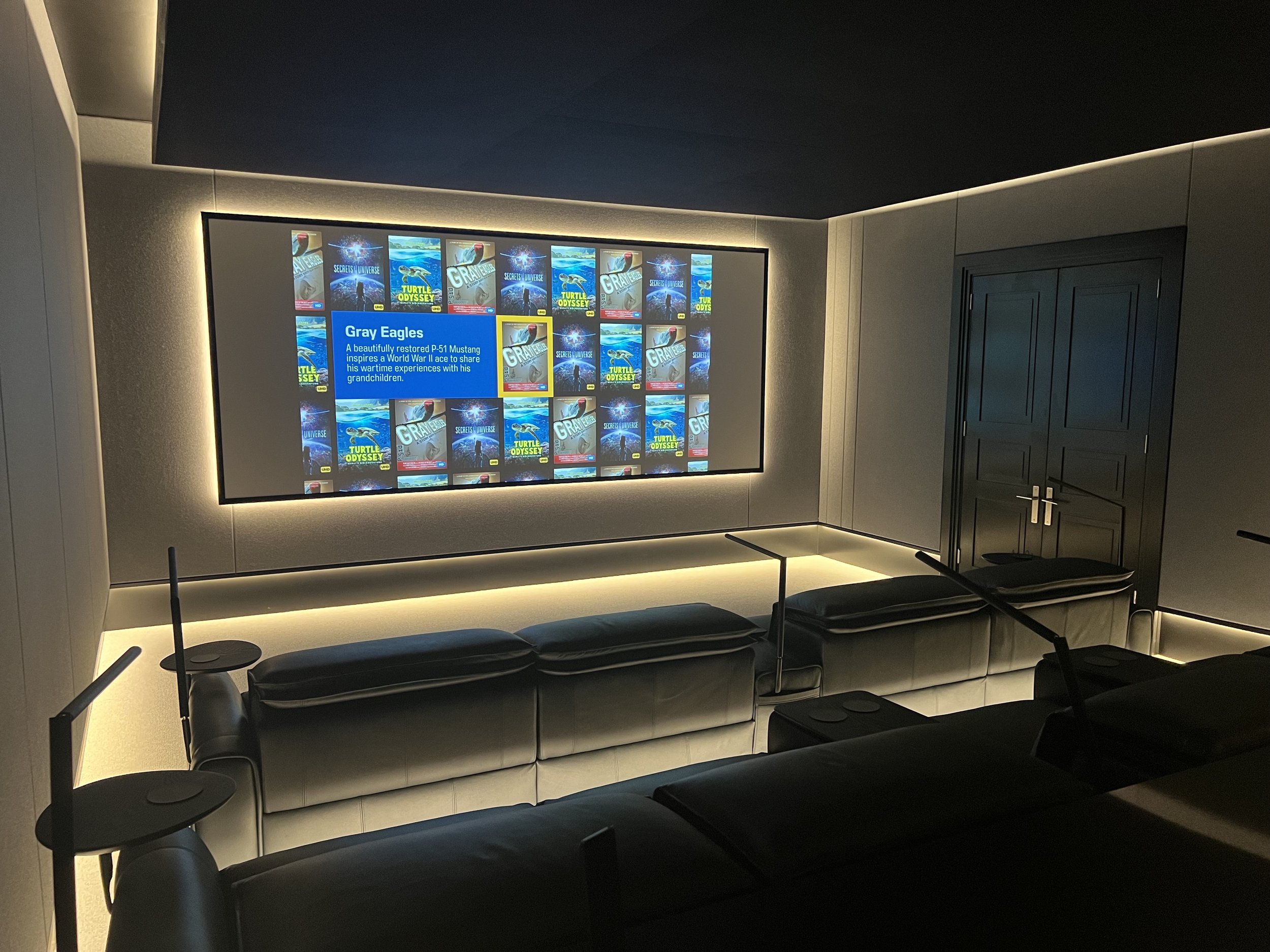 Home Cinema, Wentworth Estate, Surrey