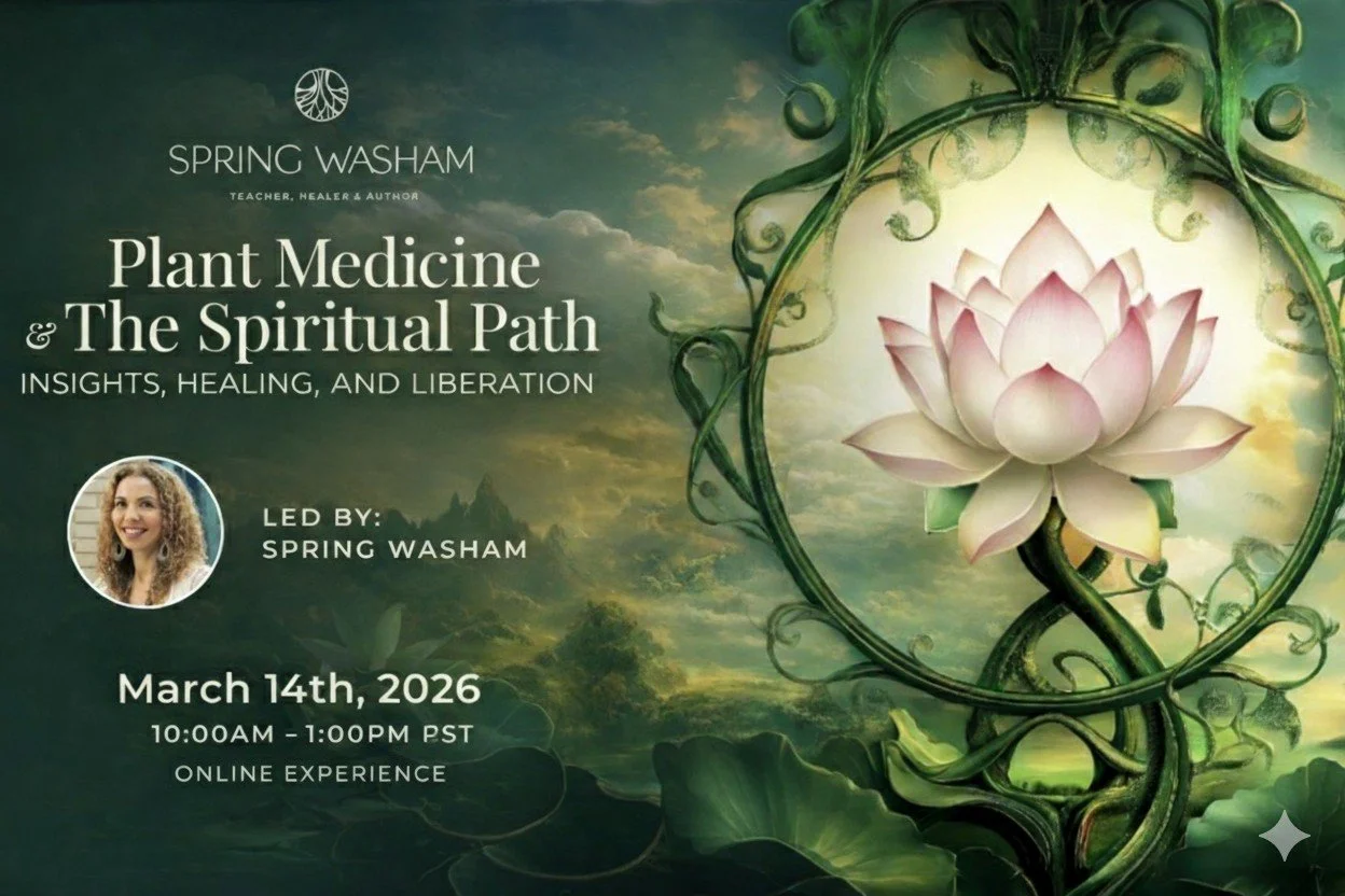 Plant Medicine and the Spiritual Path: Insights, healing and liberation Workshop