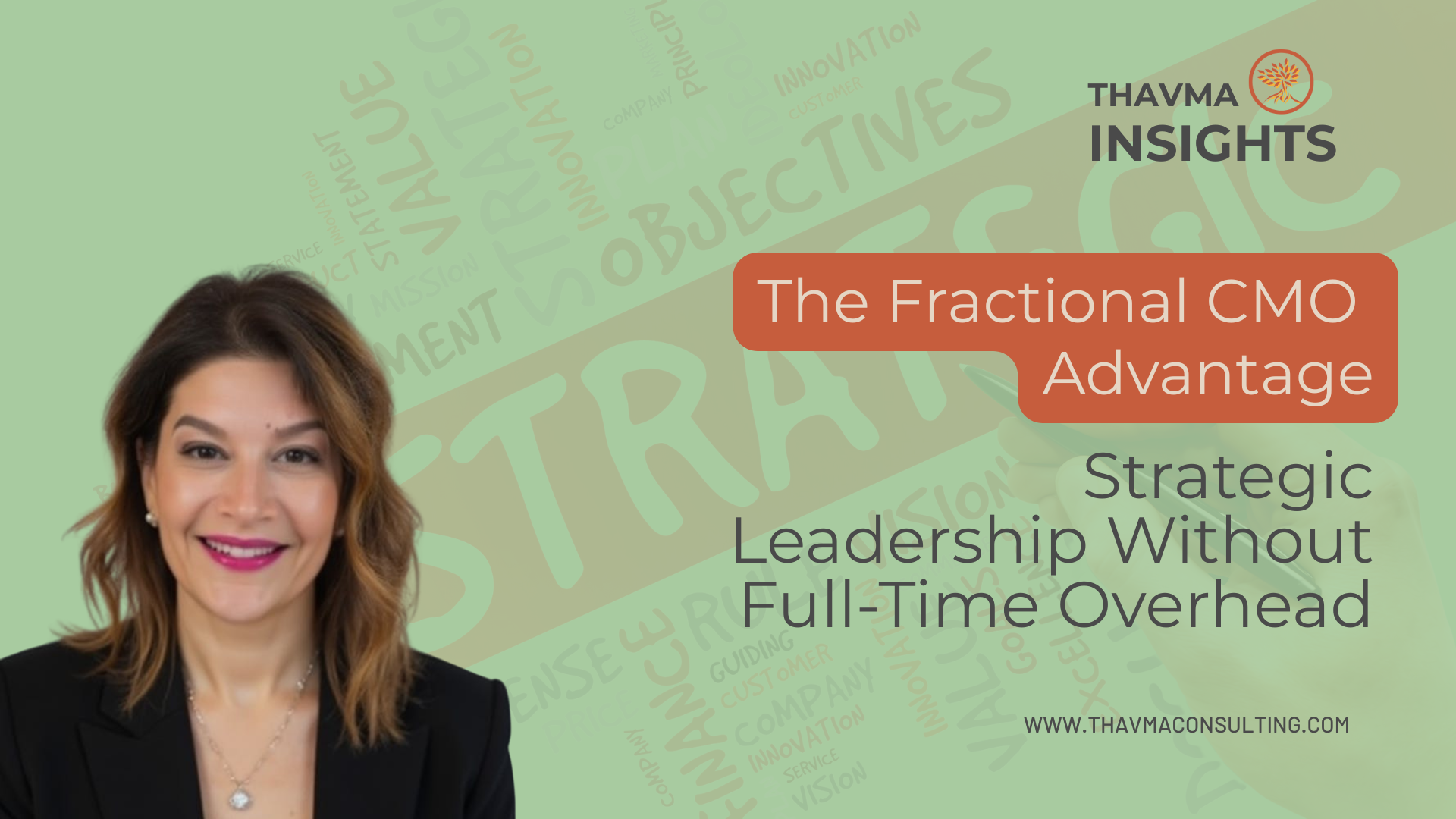 The Fractional CMO Advantage. Strategic Leadership Without Full-Time Overhead