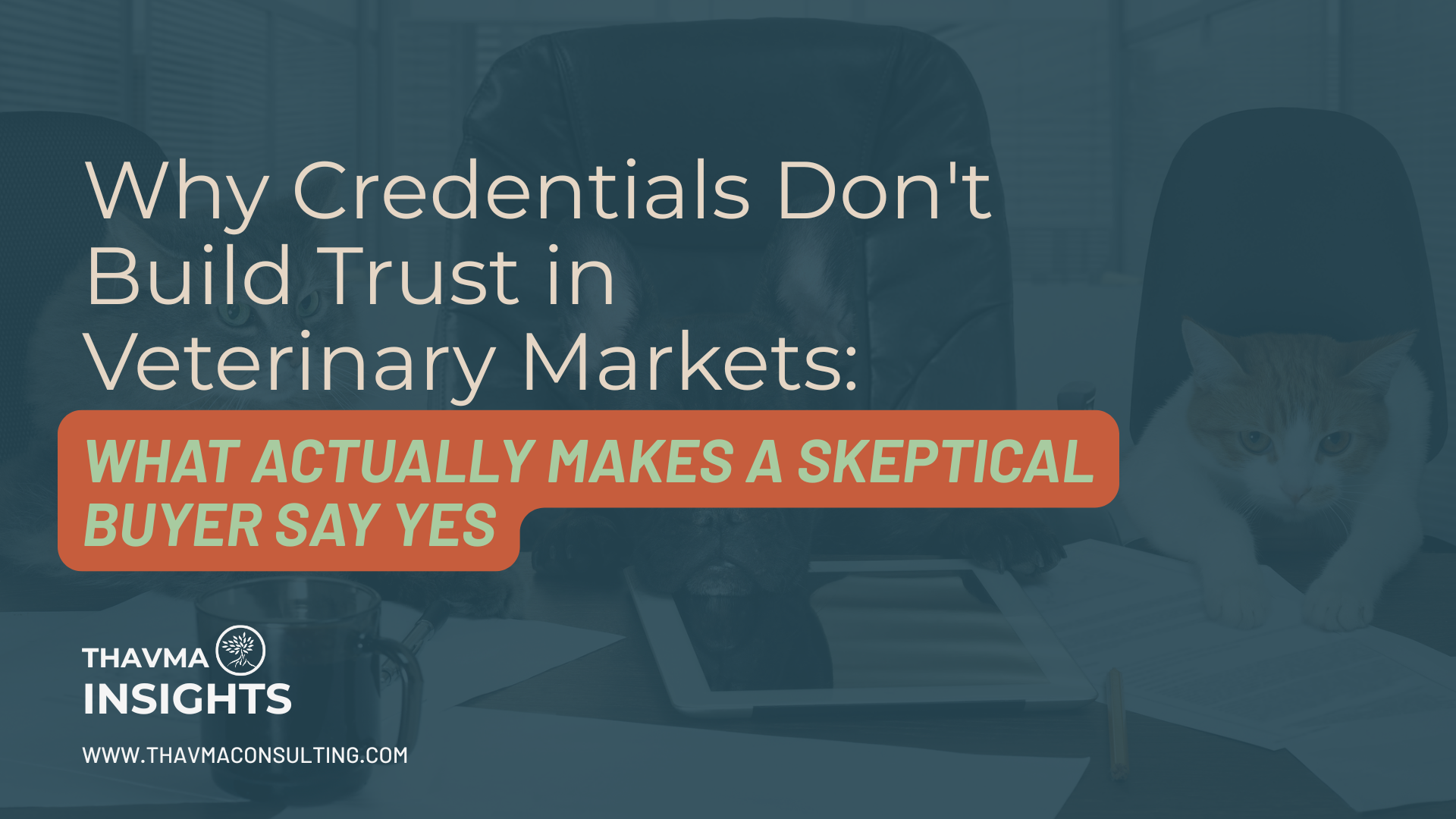 Why Credentials Don't Build Trust in Veterinary Markets: What Actually Makes a Skeptical Buyer Say Yes