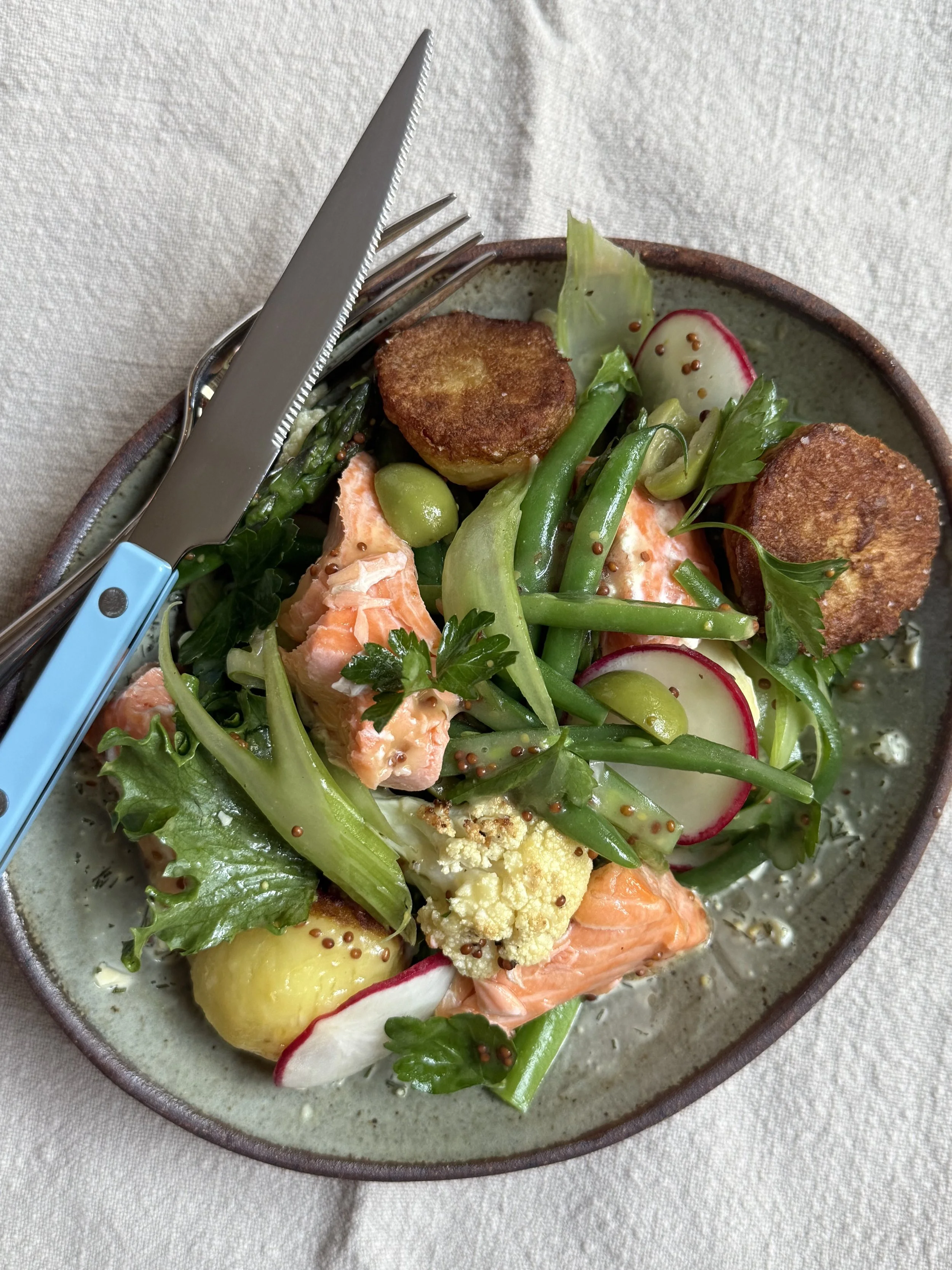 Spring Salmon Salad