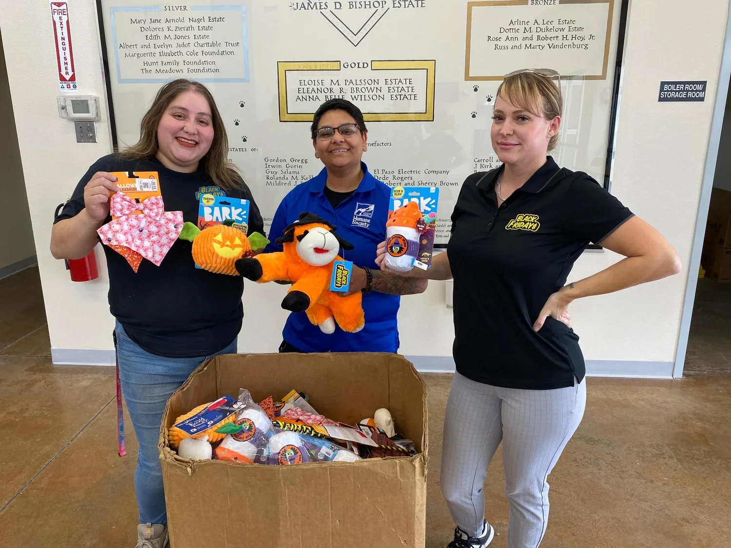 Black Fridays Spreads Pawsitivity