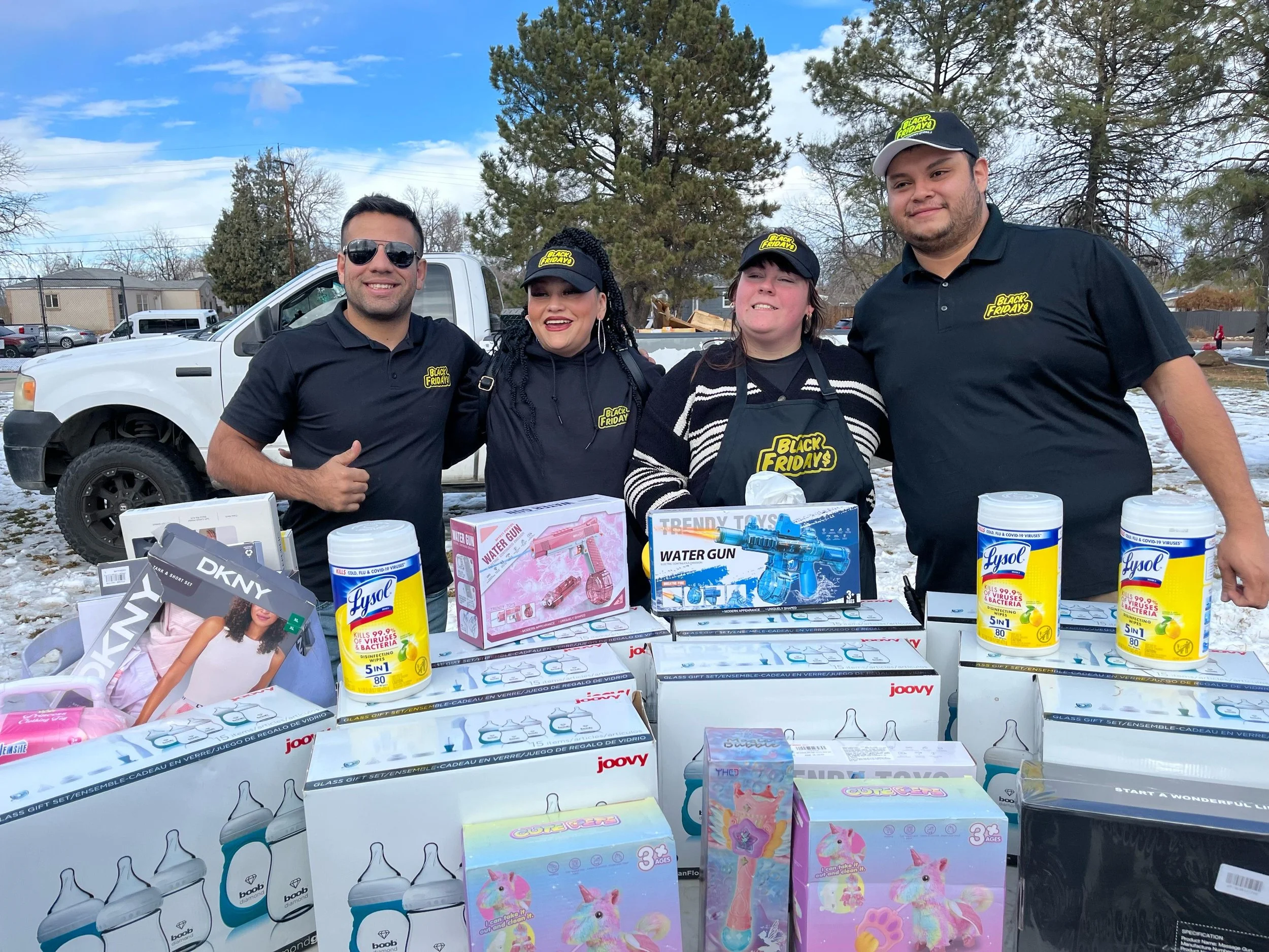 Black Fridays spreads holiday cheer to families in need