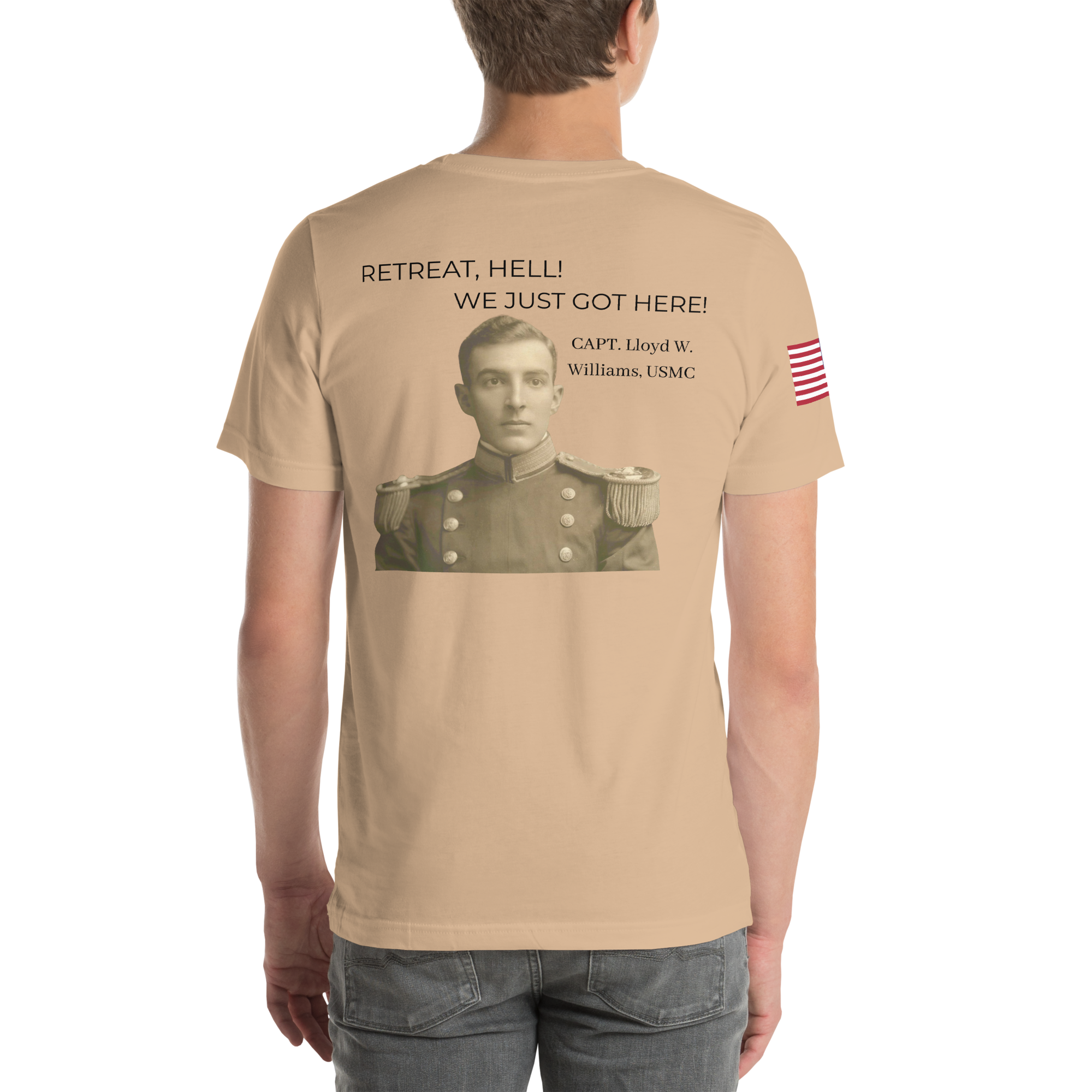 unisex-staple-t-shirt-tan-back-688d1f29014e3.png