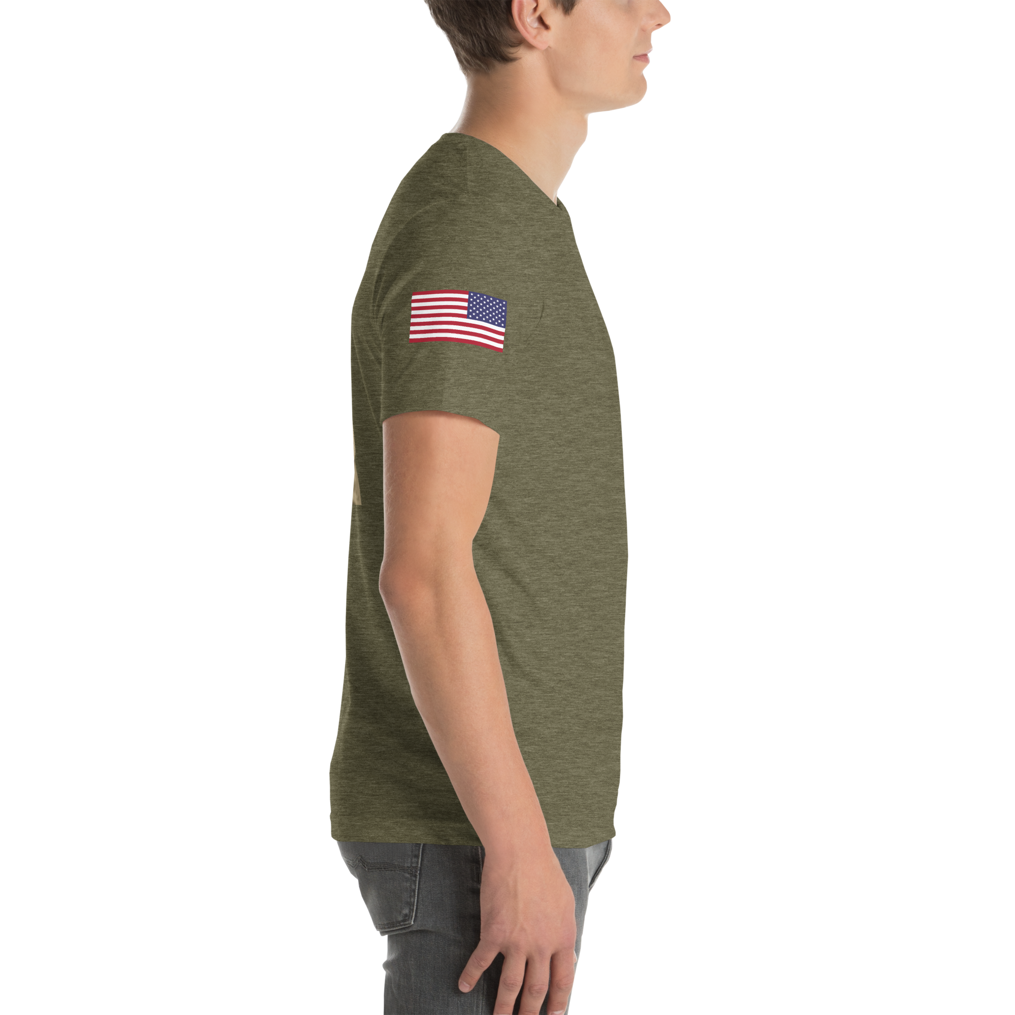 unisex-staple-t-shirt-heather-olive-right-688d1f290540a.png