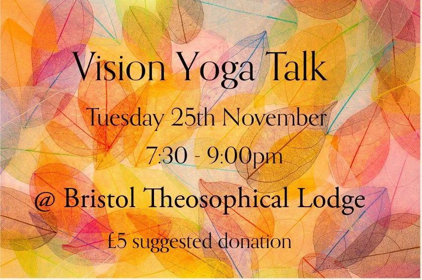 Vision Yoga for Eyes, Mind and Body