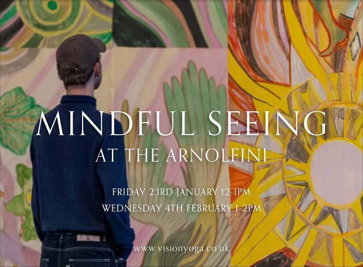 Upcoming Vision Yoga events!

🪷 Lunchtime taster session: vision yoga for screen fatigue, Friday 7th 12:15-1pm

🪷 Vision Yoga workshop,  Saturday 8th November 11-1pm @bristolyogacentre 

I&rsquo;m also excited to be doing these donation &amp; chari