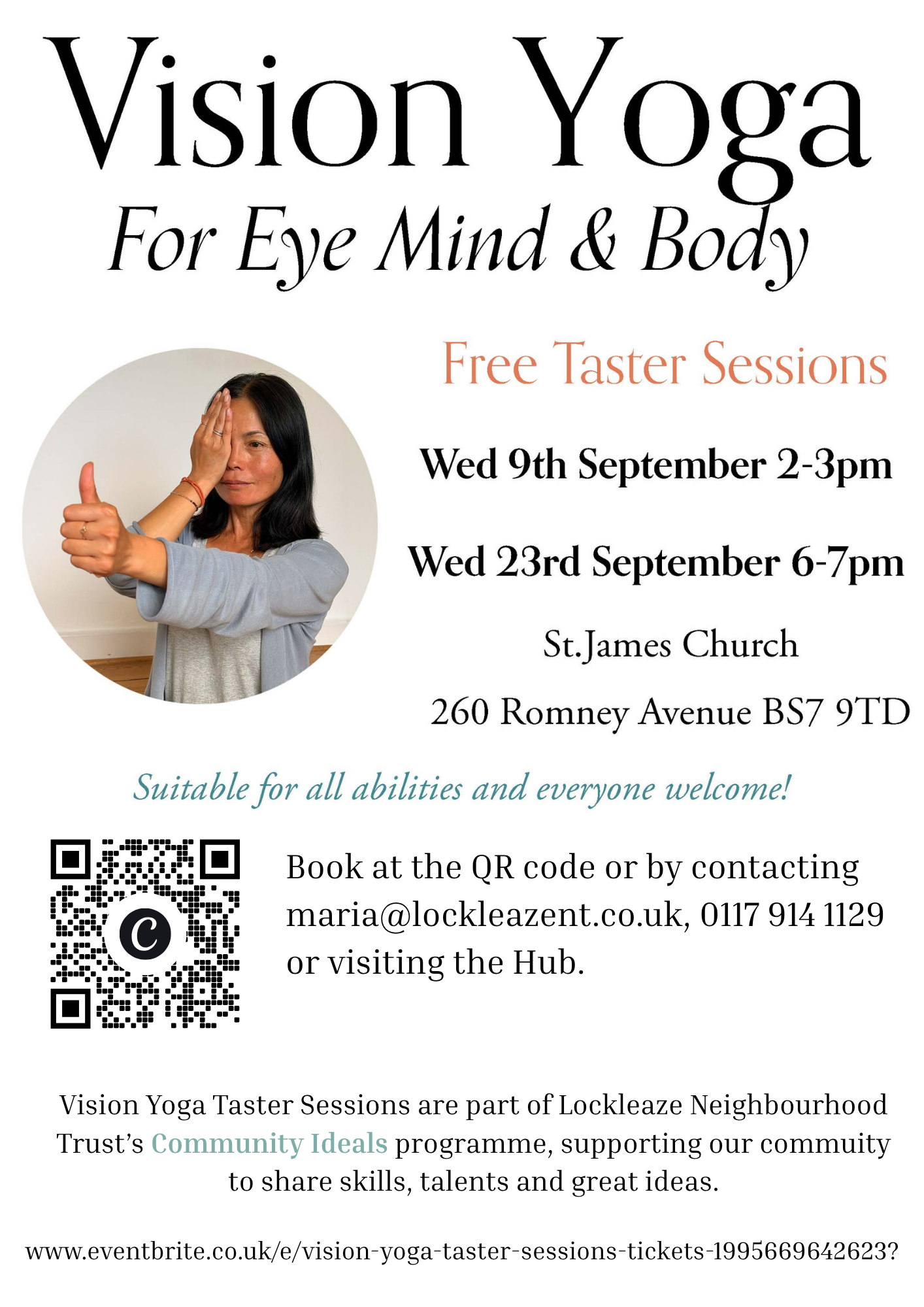 Vision Yoga Taster for Lockleaze