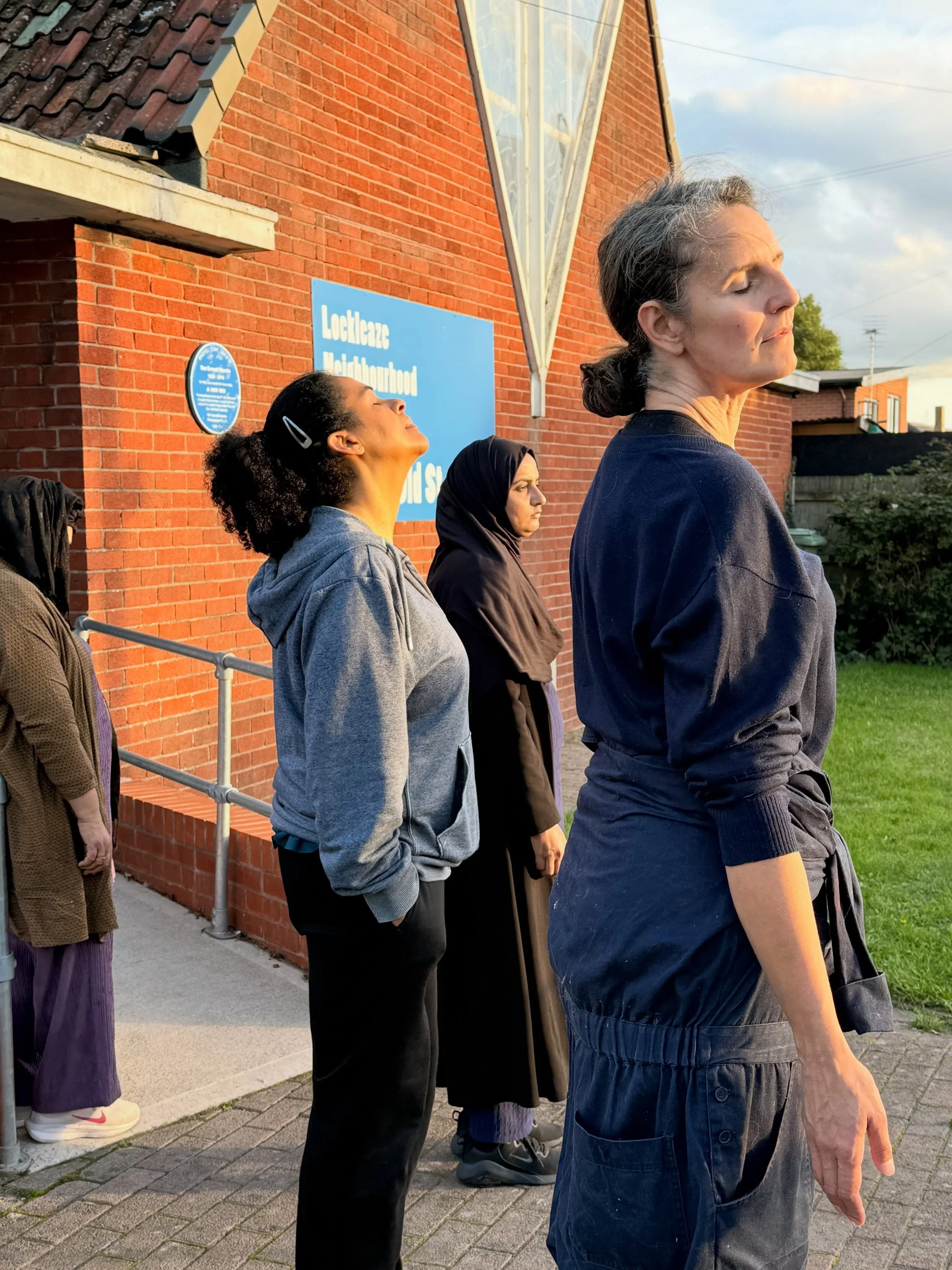 Vision Yoga @lockleazeneighbourhoodtrust 

Such a pleasure to offer Vision Yoga to my local community and teach people from a diverse range of background. 

It was in a stunning space, and I got some lovely feedback 💕

One student said it&rsquo;ll b