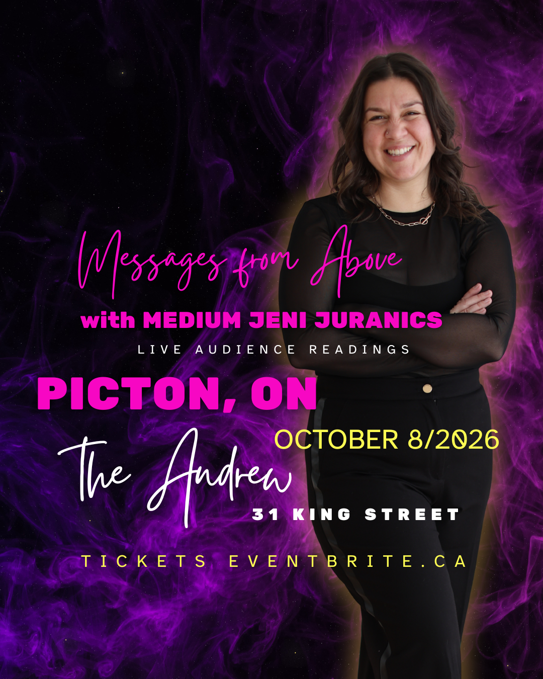 Messages From Above wtih Medium Jeni Juranics.