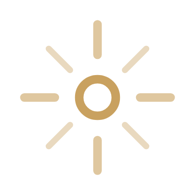 Gold converging focus-lines for Attention & Focus