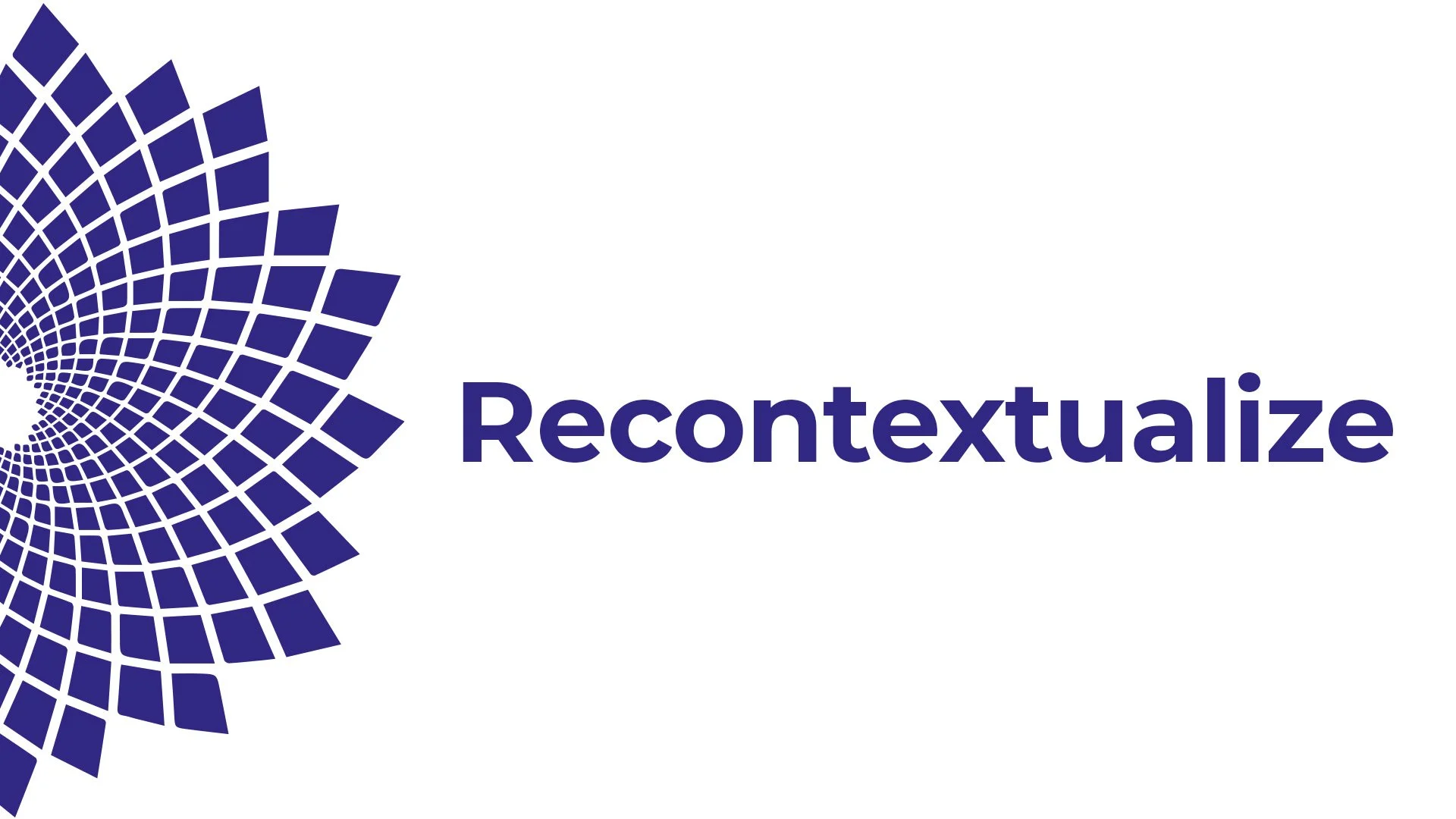 Recontextualize: Klöpi WORKSHOP