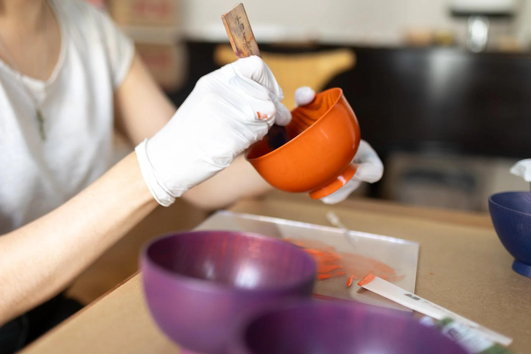 THE JAPANESE ART OF LACQUERING 