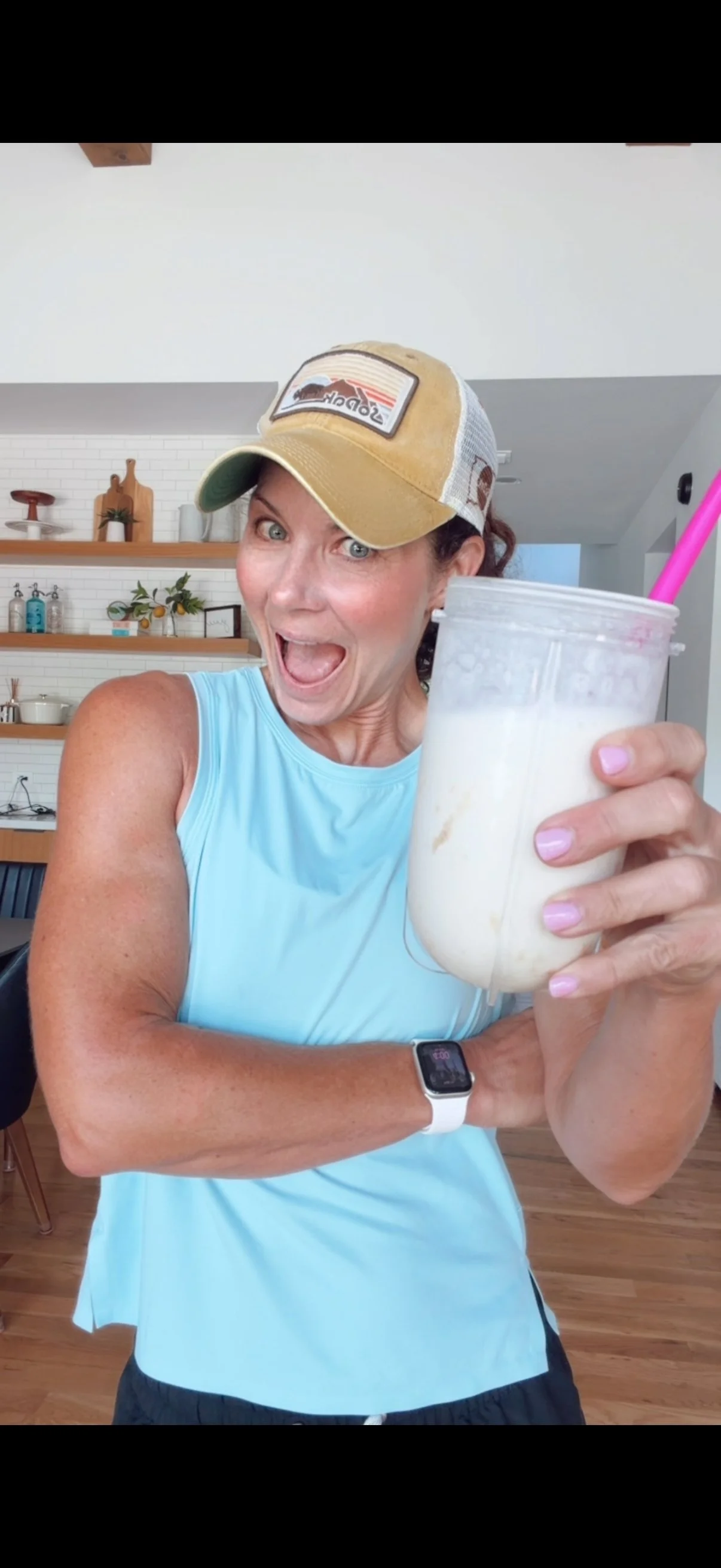 Copycat Chick-fil-A Frosted Lemonade (35g Protein + Electrolytes!)