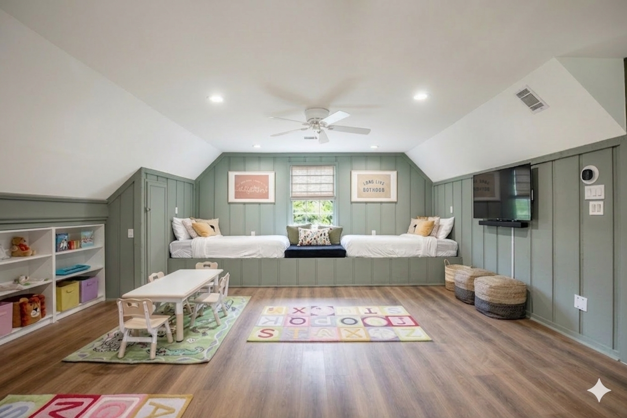 Kids Room 2 Twin Beds