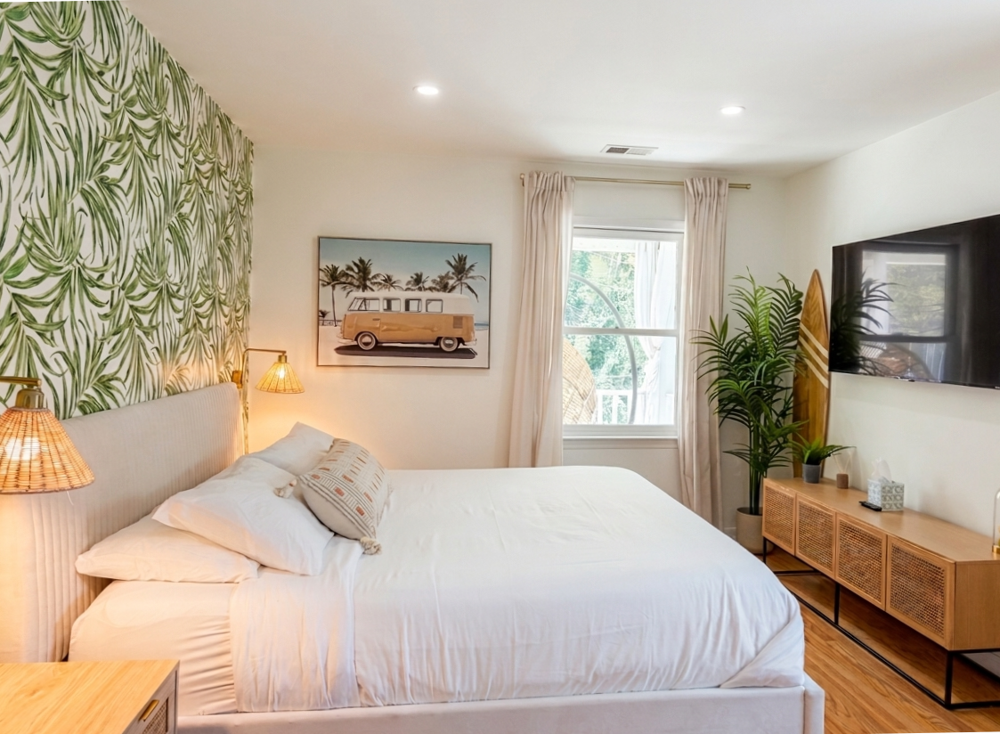 Master Bedroom with King bed