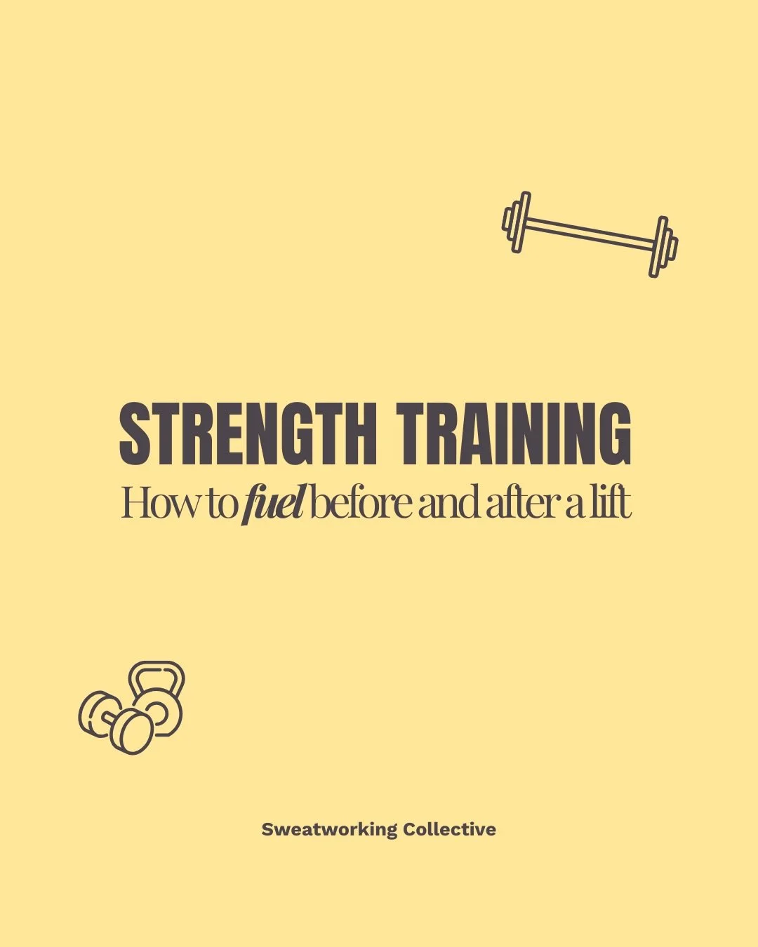 Fuel!! We all know it&rsquo;s important to fuel your body pre and post workout but what are the actual numbers we should be focusing on? 

Now, sometimes these numbers can seem overwhelming. SO, our biggest piece of advice is just making smart decisi