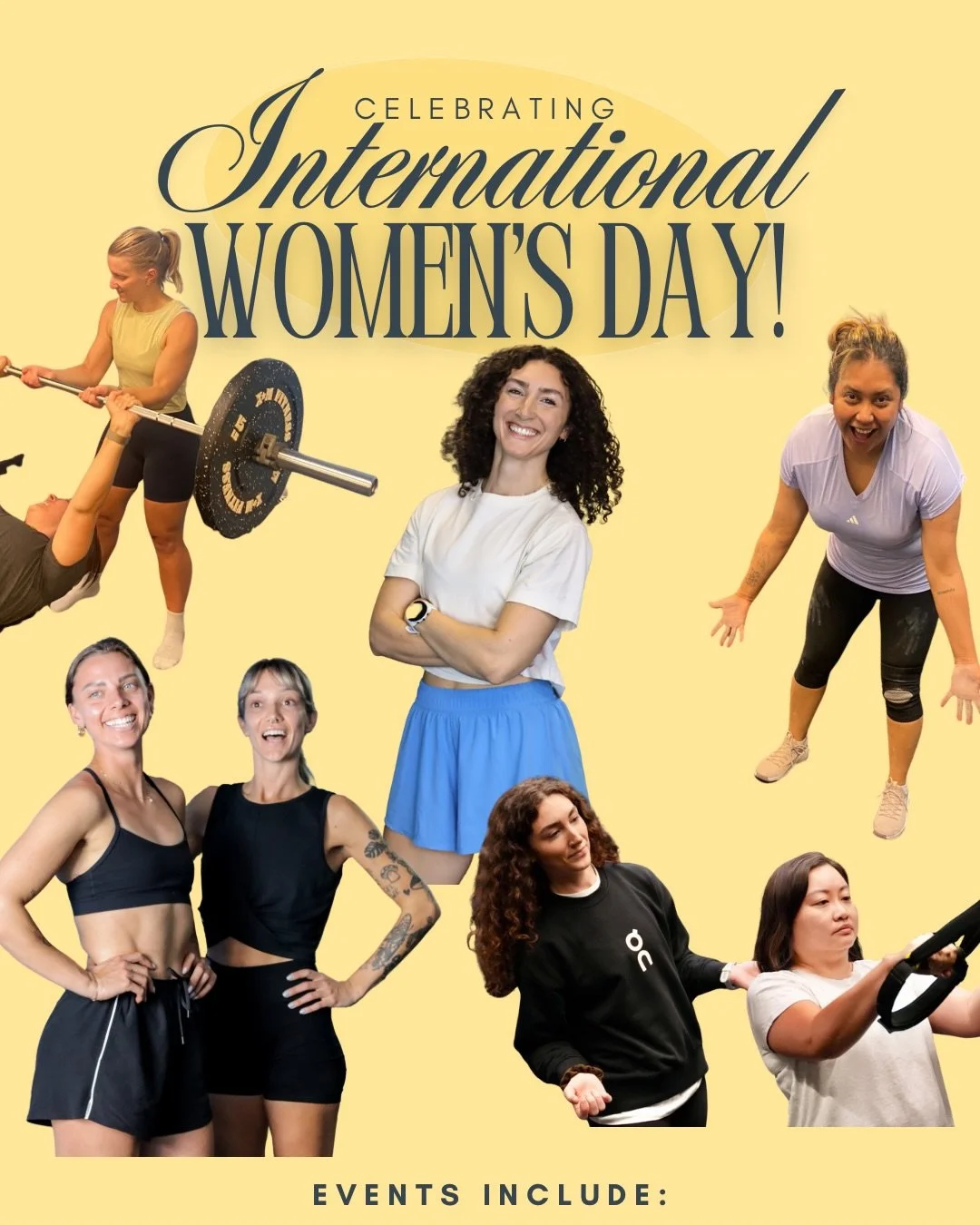 International Women&rsquo;s Day is happening next month! And we&rsquo;ve got an awesome lineup of events to celebrate 💕

💫Desire Decoded
Friday March 6th at 630pm
Join Sweatworking member and UBC researcher Dr. Katrina Bouchard for an evening all a