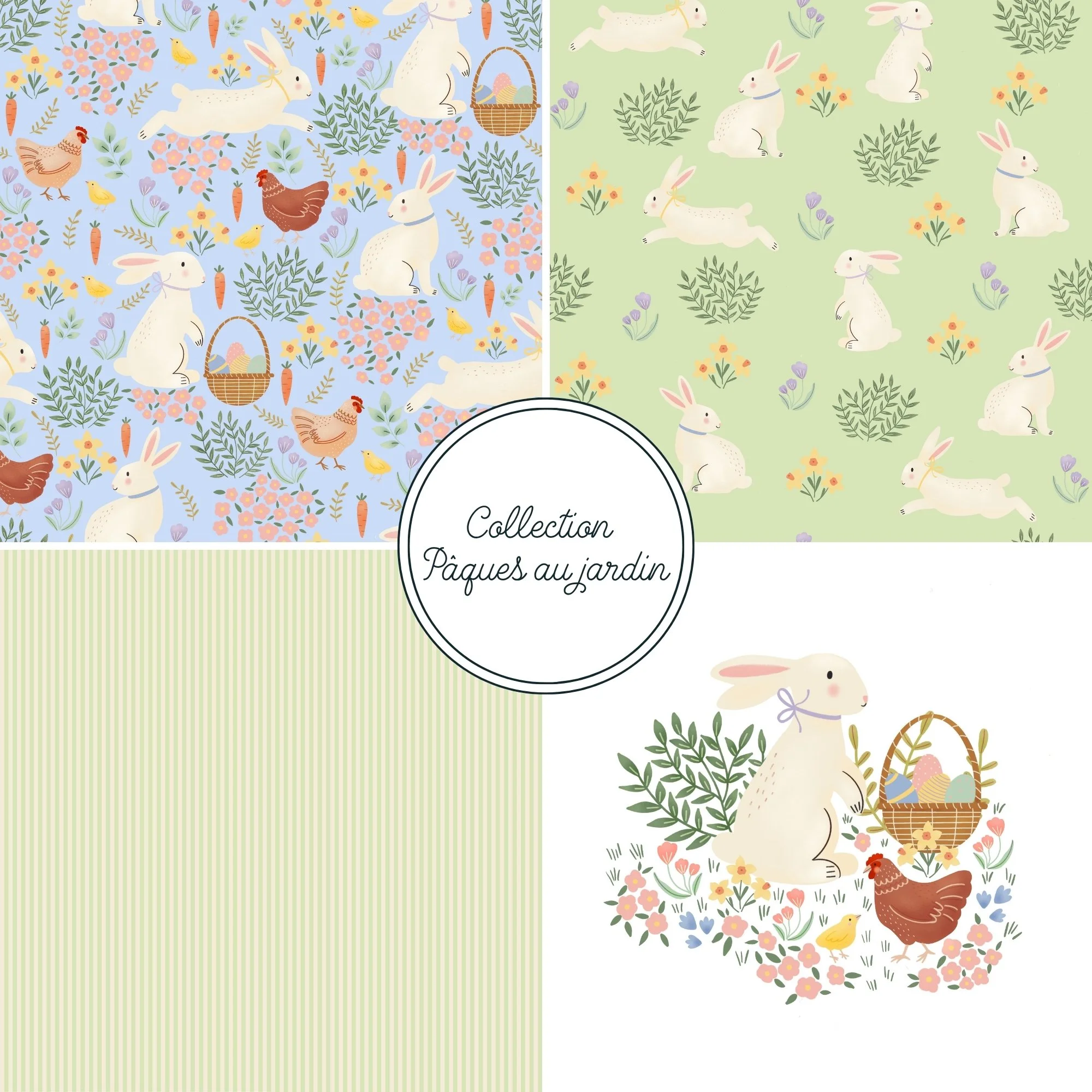 Collection Pâques au jardin