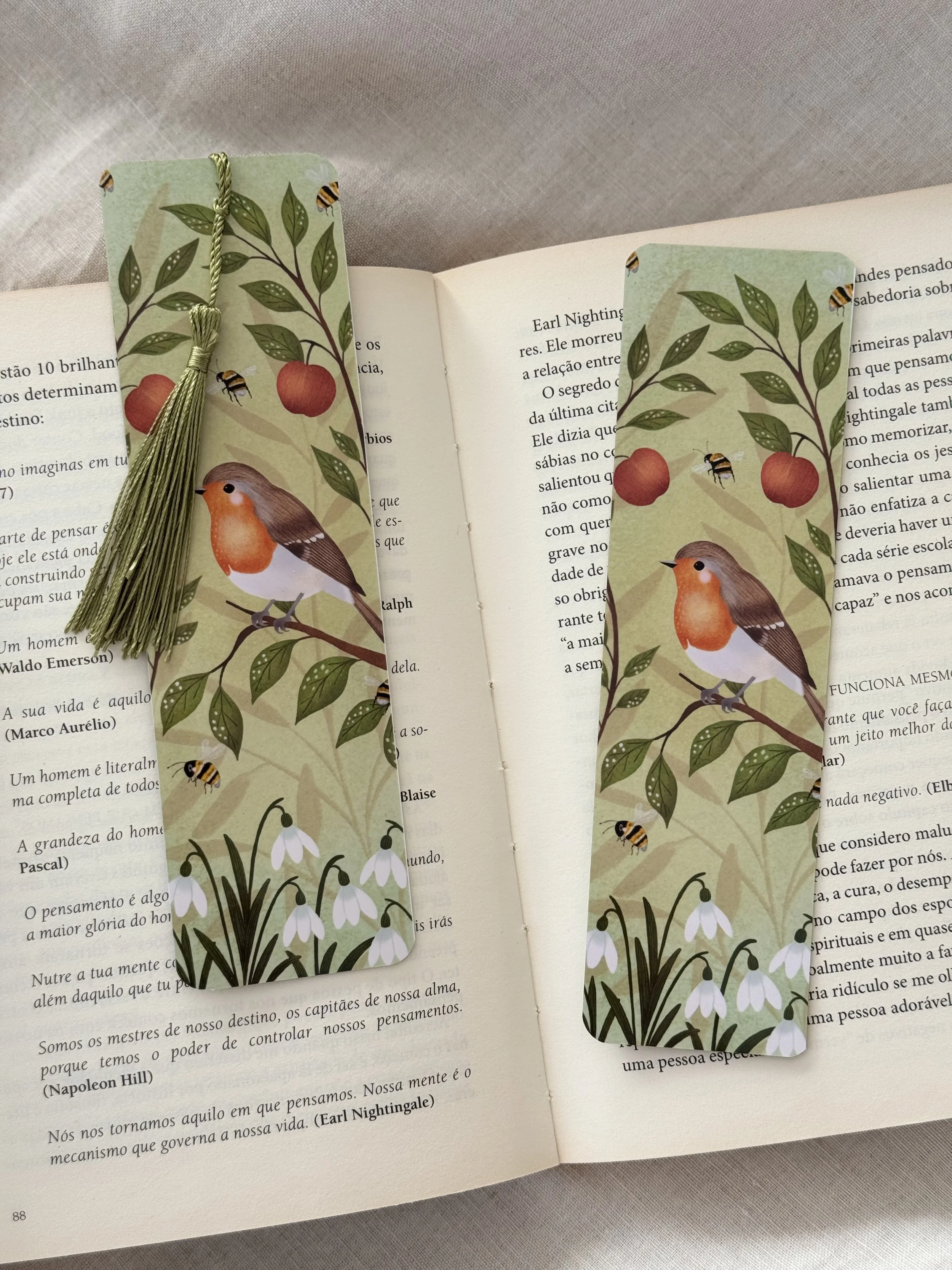 Marque-page Grâce & Abondance