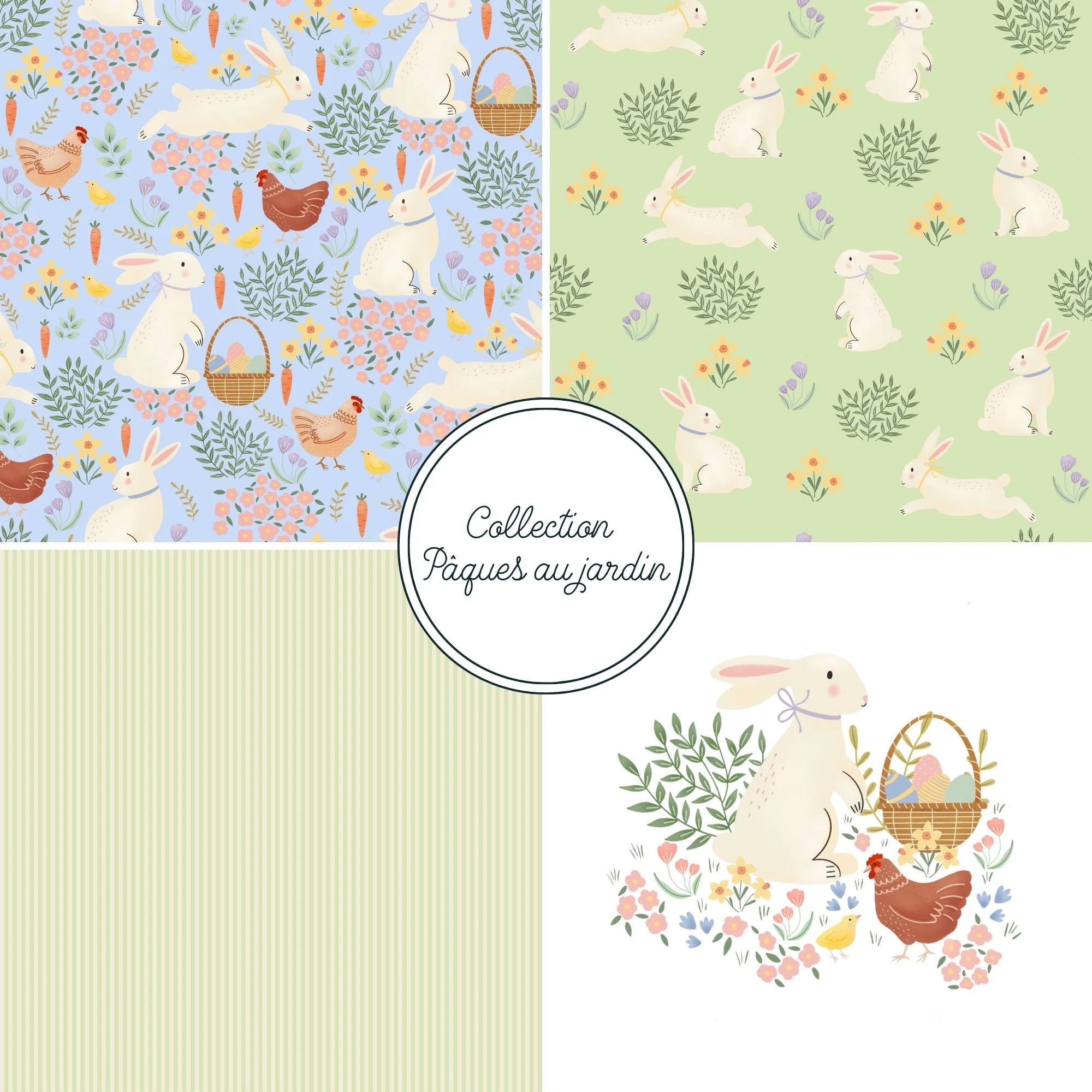 Collection Pâques au jardin