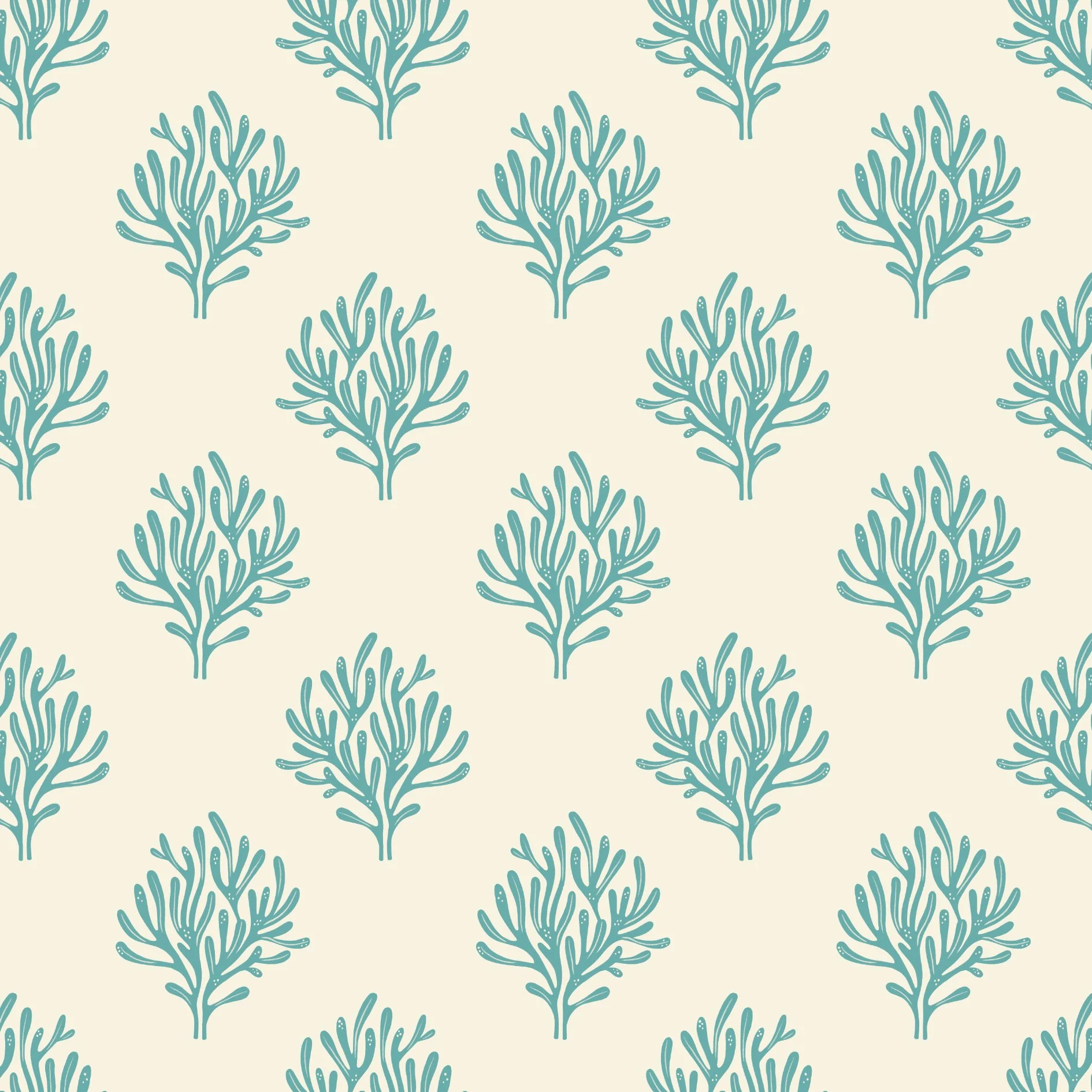 PEC013 - Branches de Corail - 16 x 16 cm