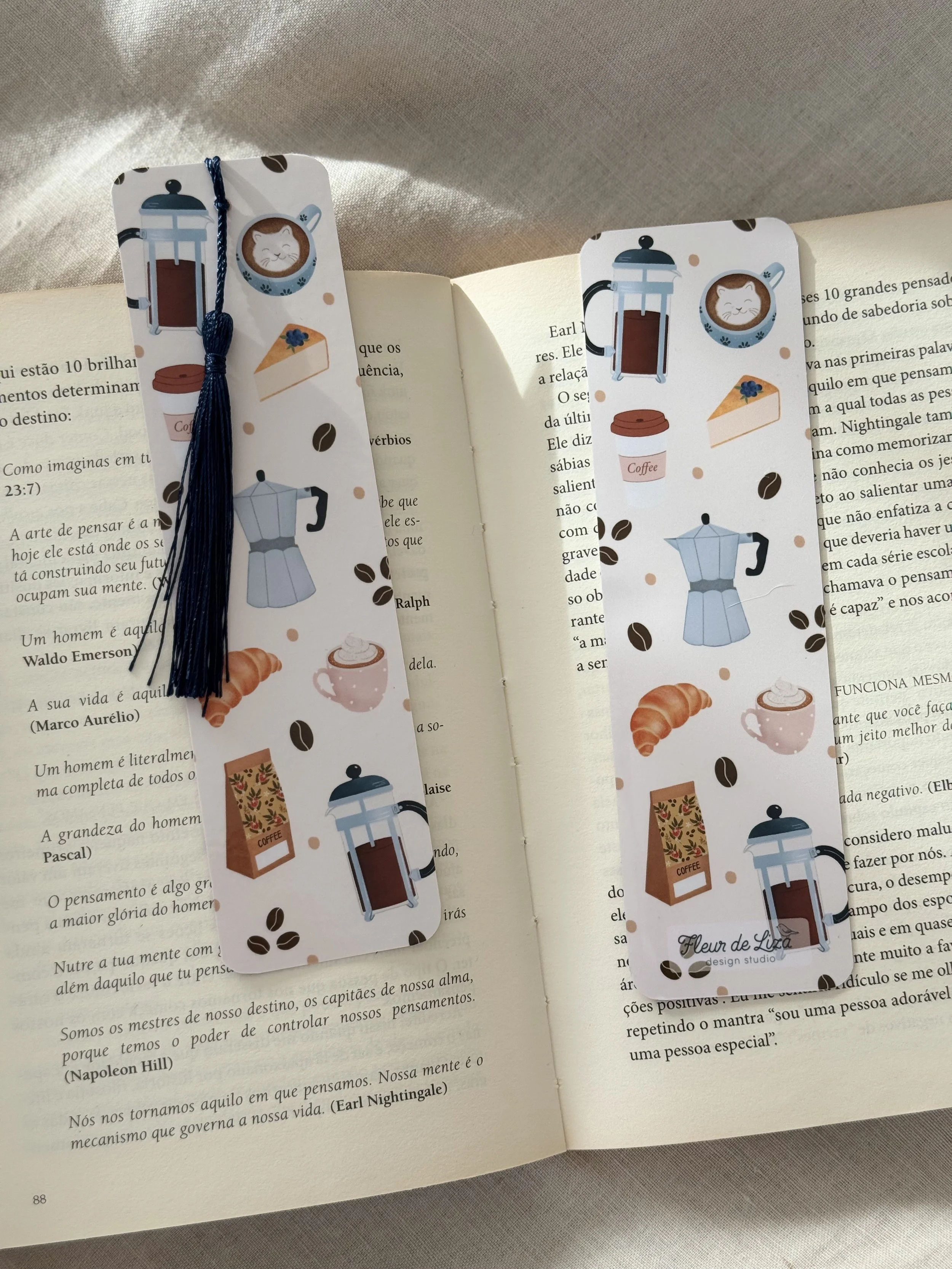 Marque-page Coffee Time