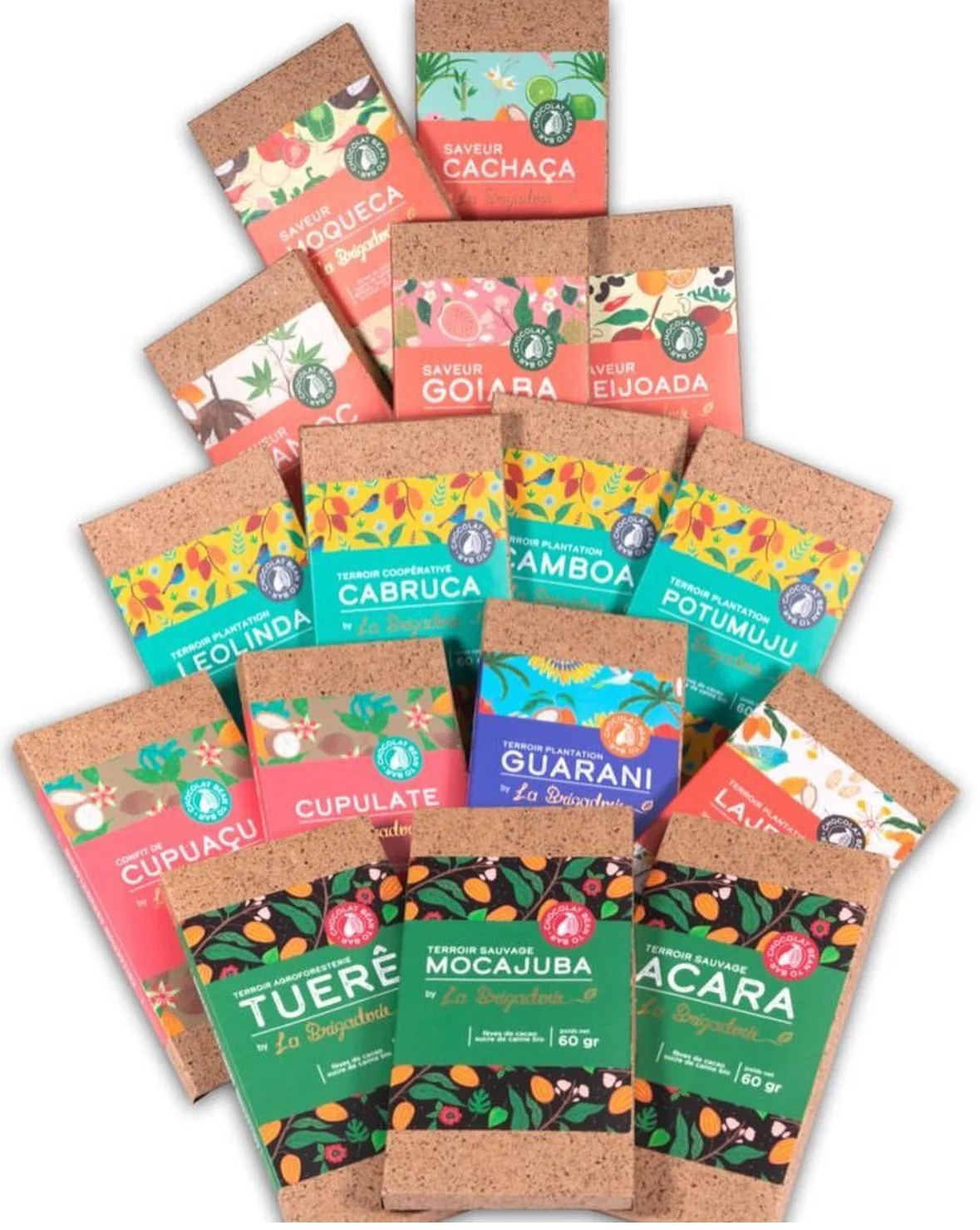 Illustrations pour emballages de chocolat - La Brigaderie de Paris