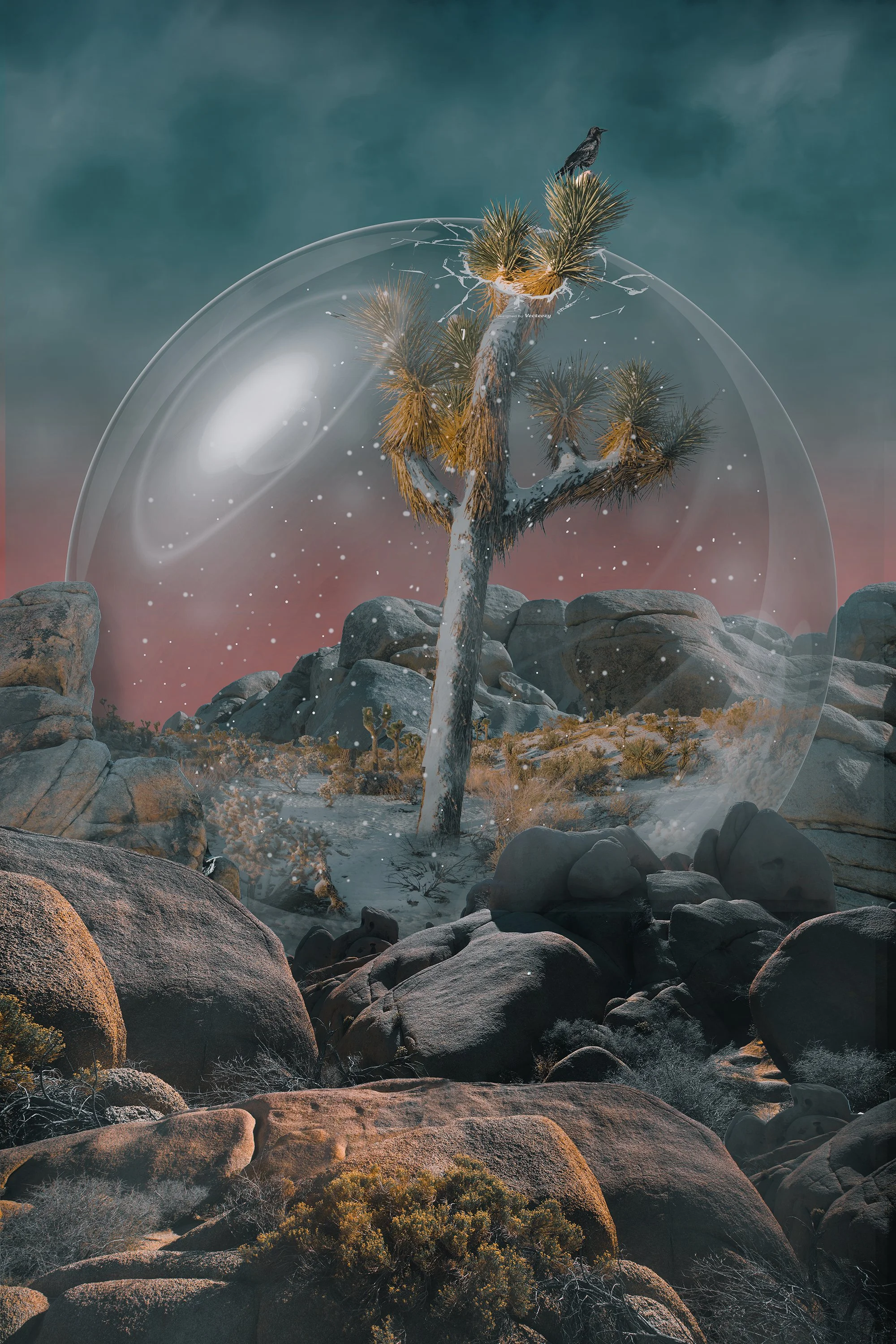 Broken Snow Globe