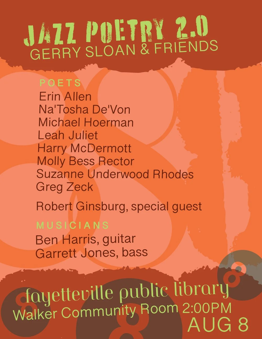Jazz Poetry 2.0 Gerry Sloan & Friends
