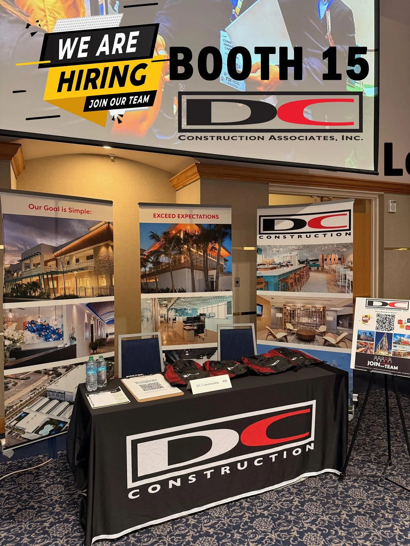 DC Construction Associates, Inc. is ready for you to visit our booth at the Moss School of Construction Fall 2025 Construction Expo, Graham Center Ballroom at Florida International University. We look forward to seeing you at Booth #15 from 4 to 7 pm