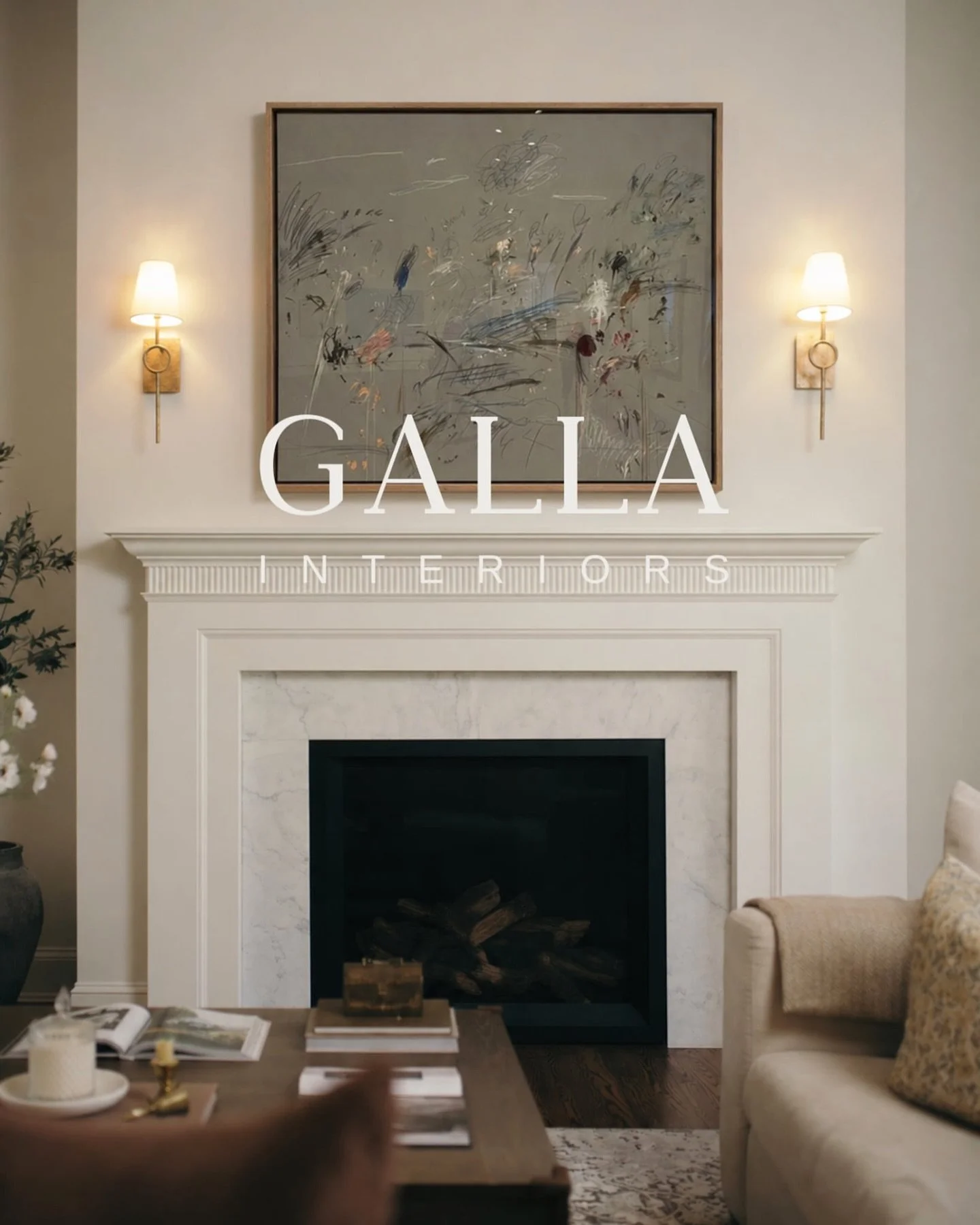 The mantle that set the tone. 

Ok serious thought - there is just something about heritage inspired architecture and true craftsmanship that will always have my heart. 

Personally, I will choose this every time over a fully cladded modern fireplace