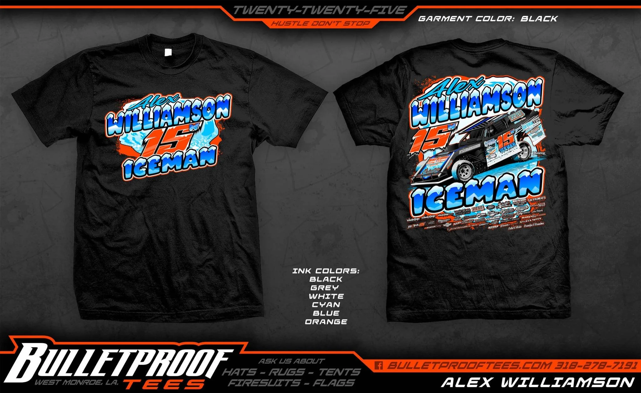 2025 Iceman T-Shirt - Black