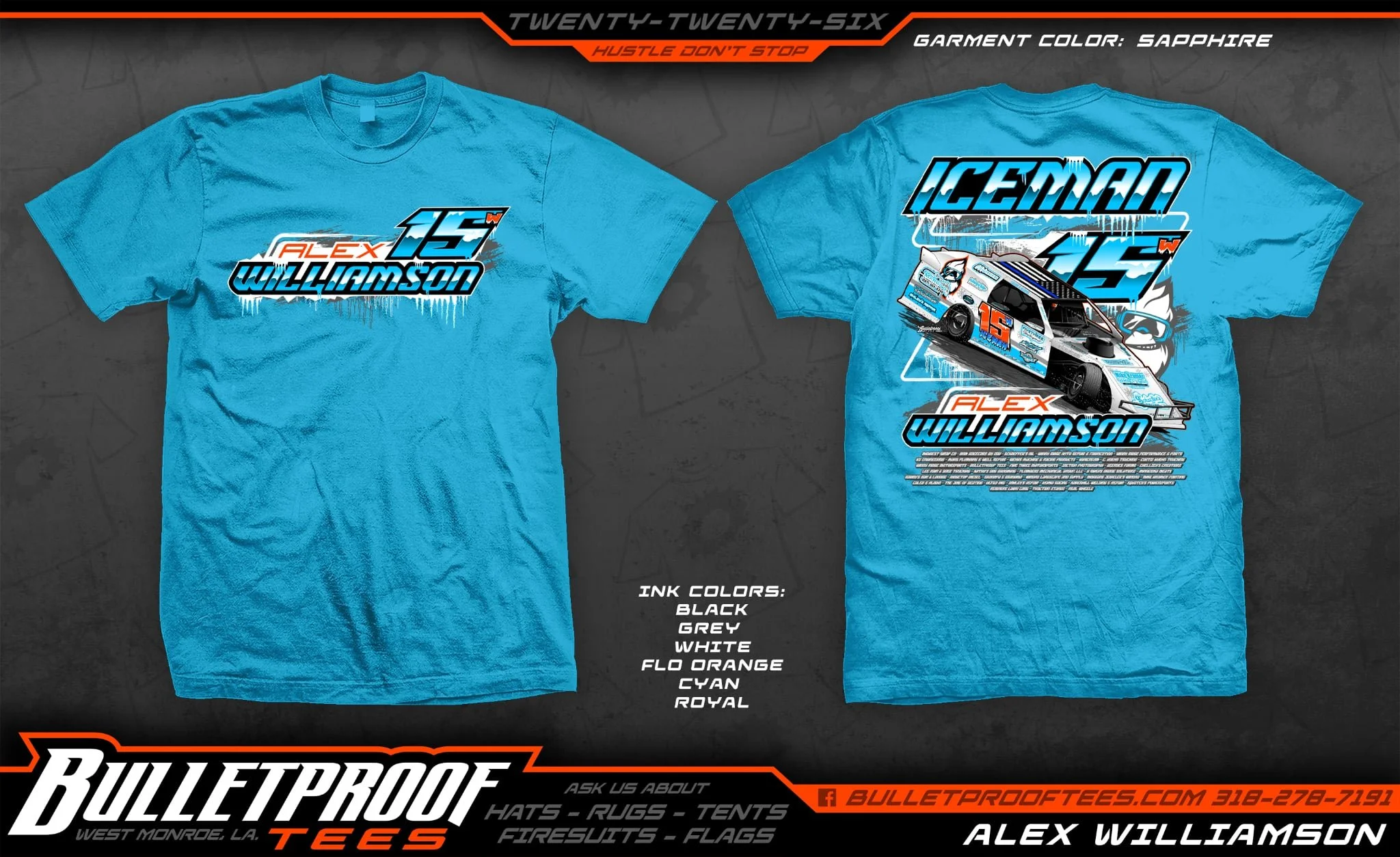 *PREORDER* Ice Cold Series T-Shirt - Sapphire