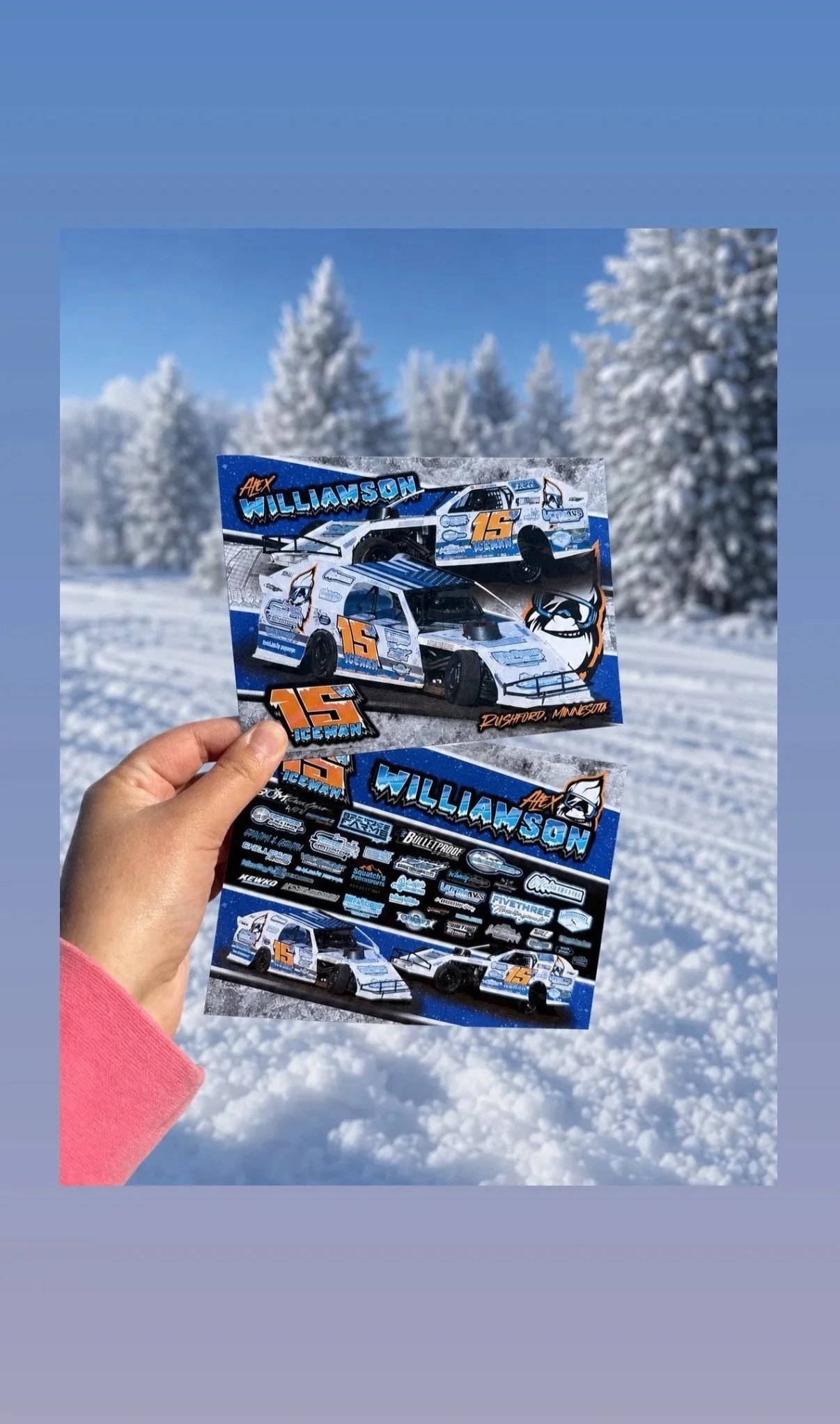 Signed Driver Card