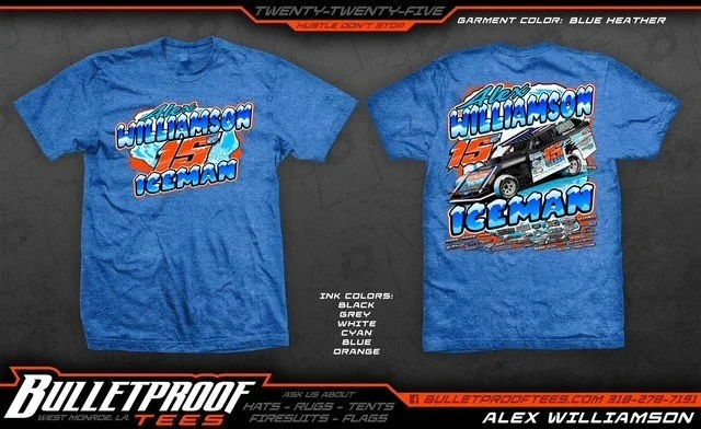 2025 Iceman T-Shirt - Blue Heather