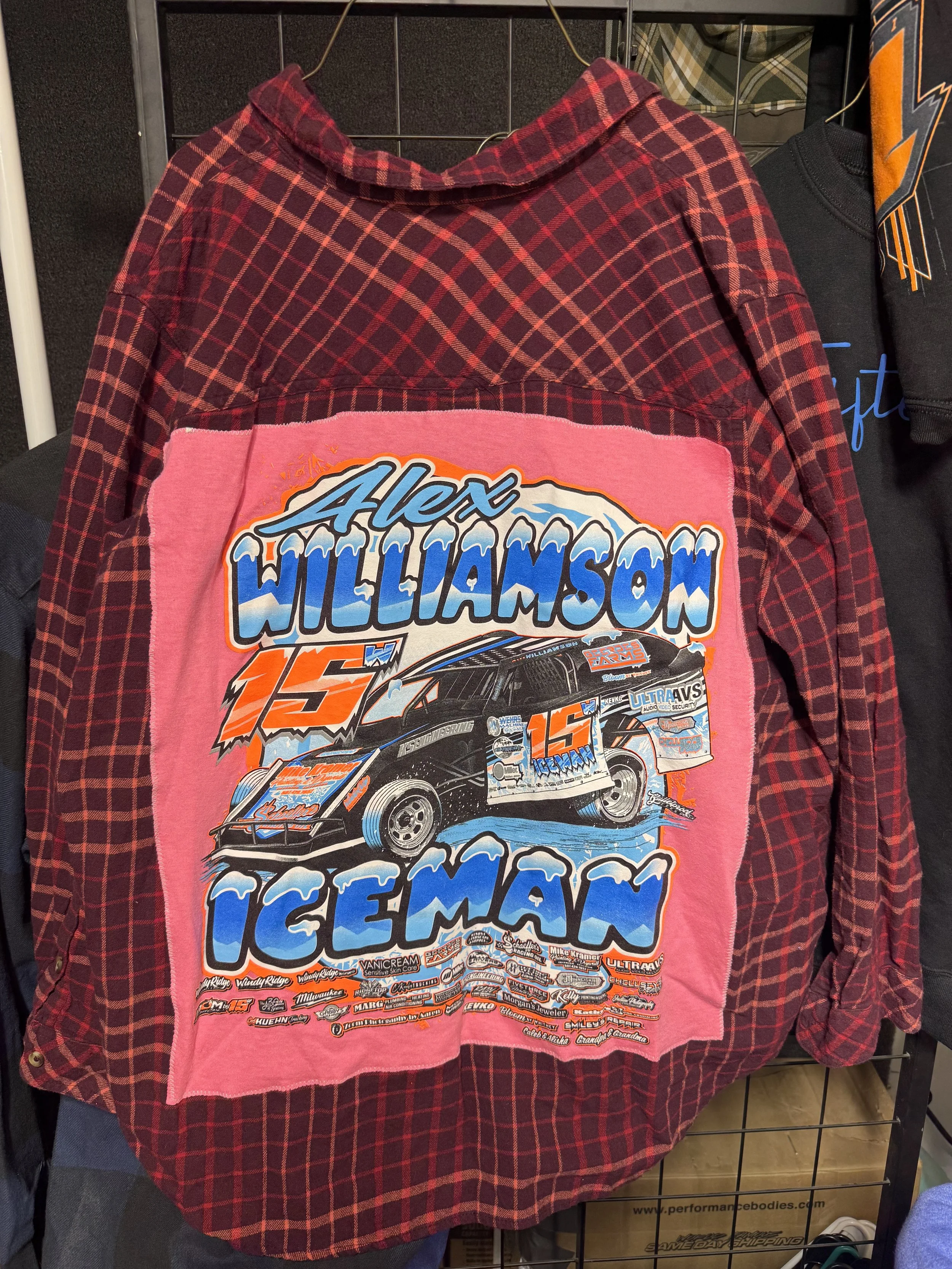 Red/Pink 2xl Flannel