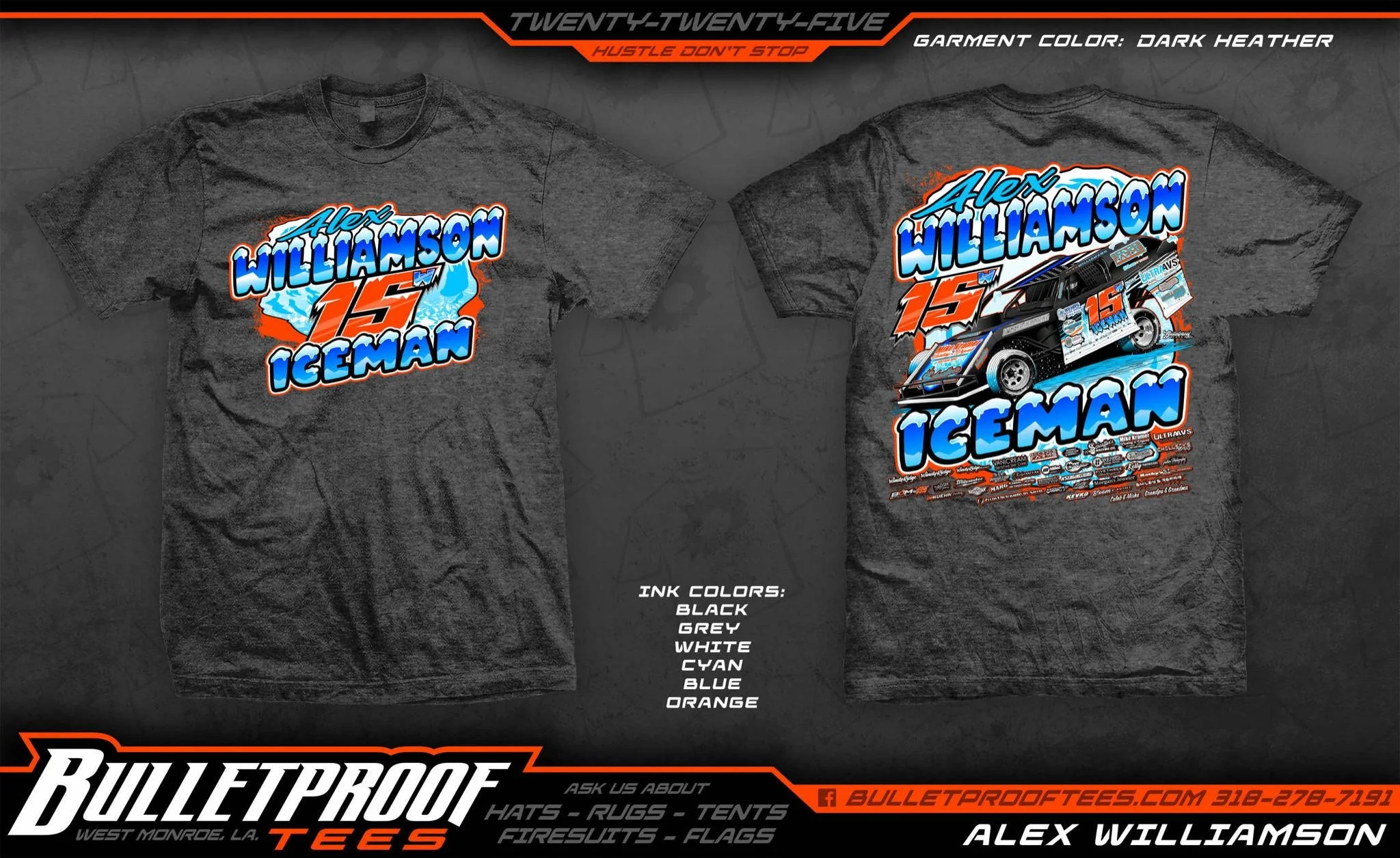 2025 Iceman T-Shirt - Dark Heather