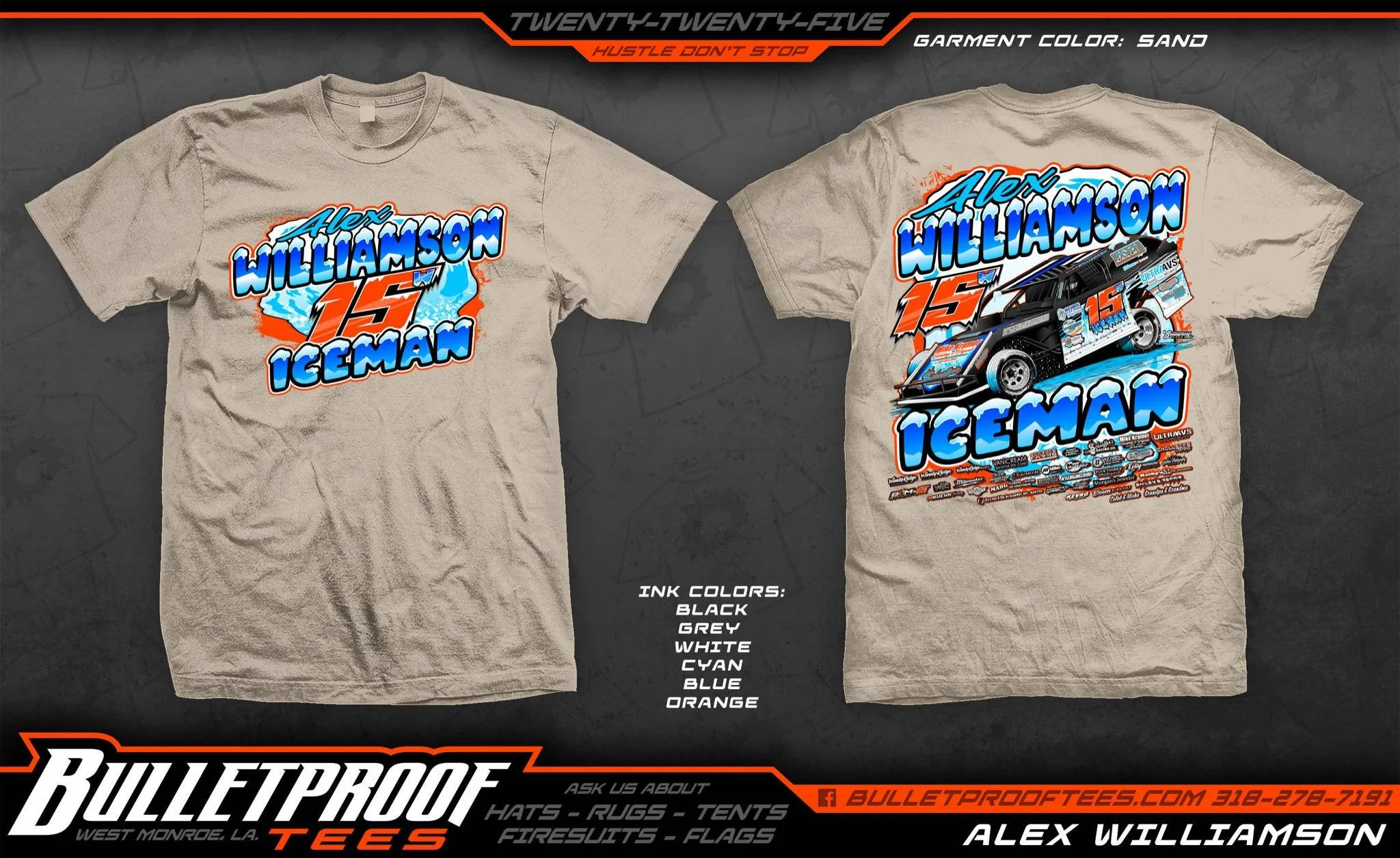 2025 Iceman T-Shirt - Sand