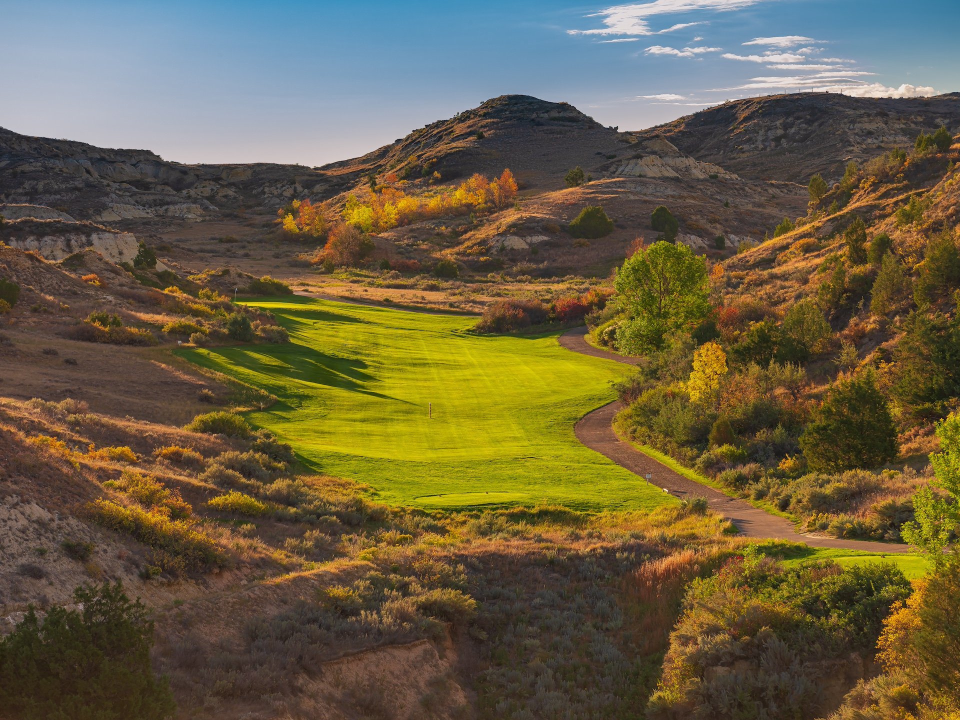 Bully Pulpit Golf Course - Medora, ND
