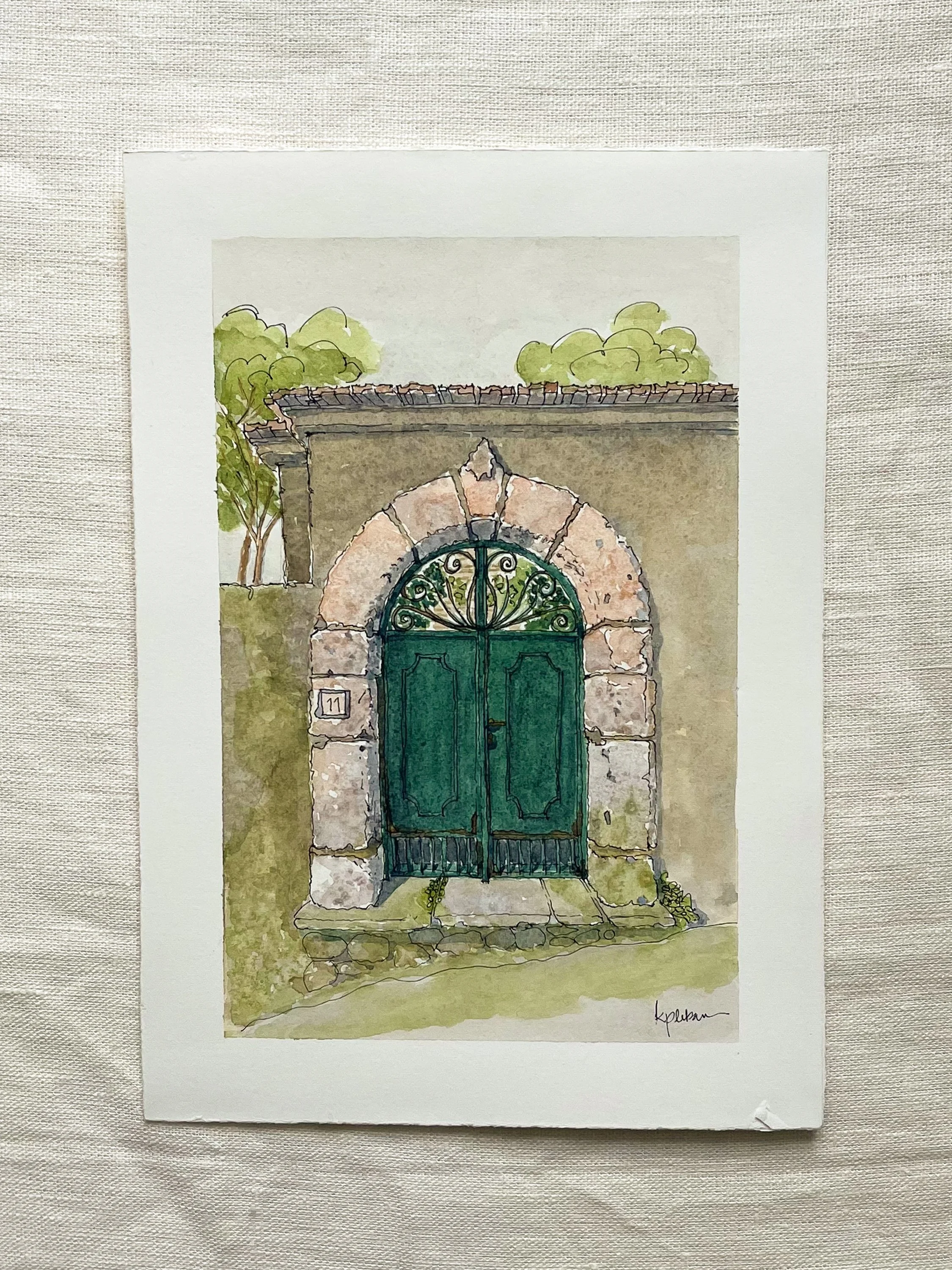 Amalfi Coast Door No. 10