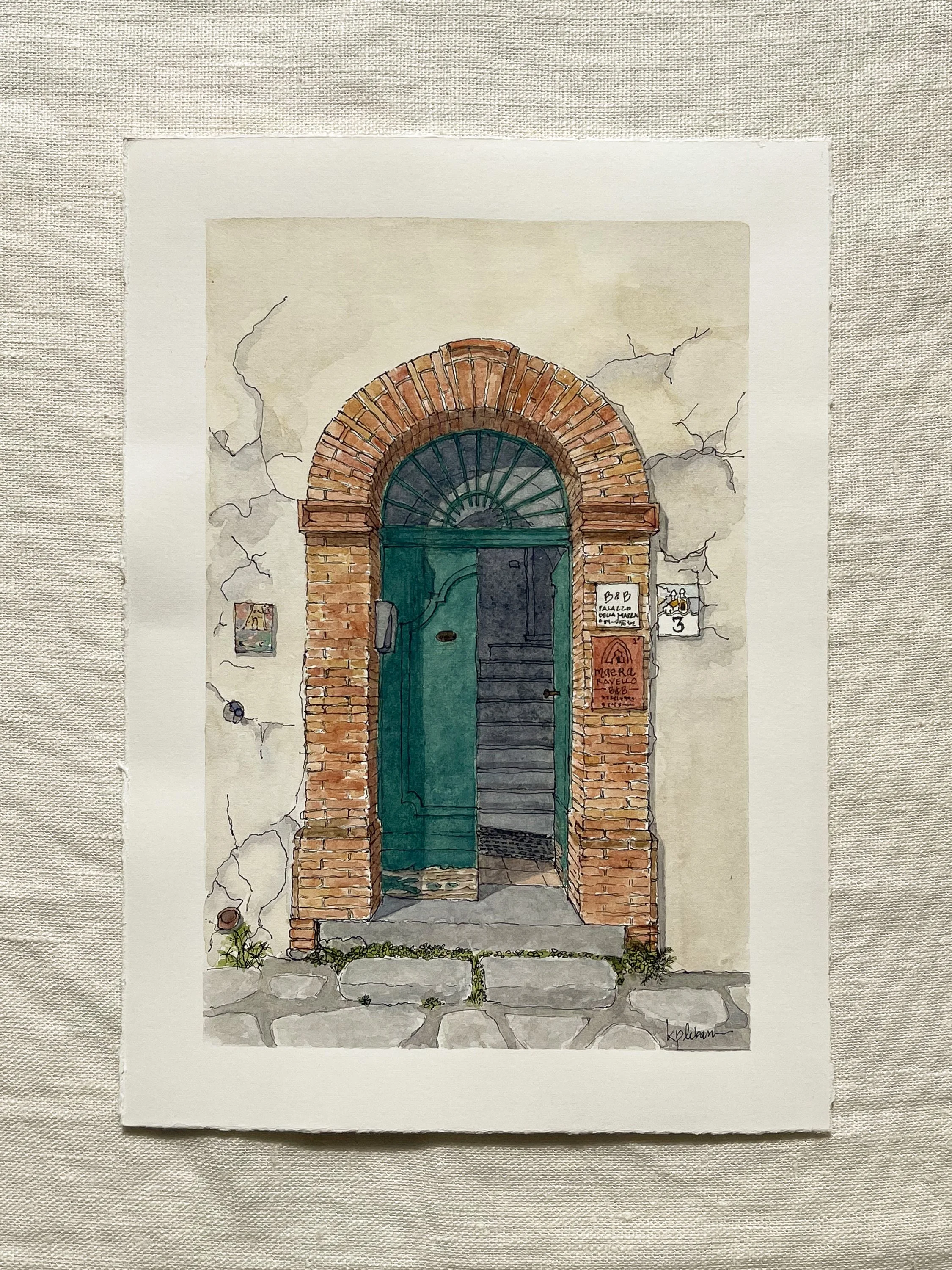 Amalfi Coast Door No. 6