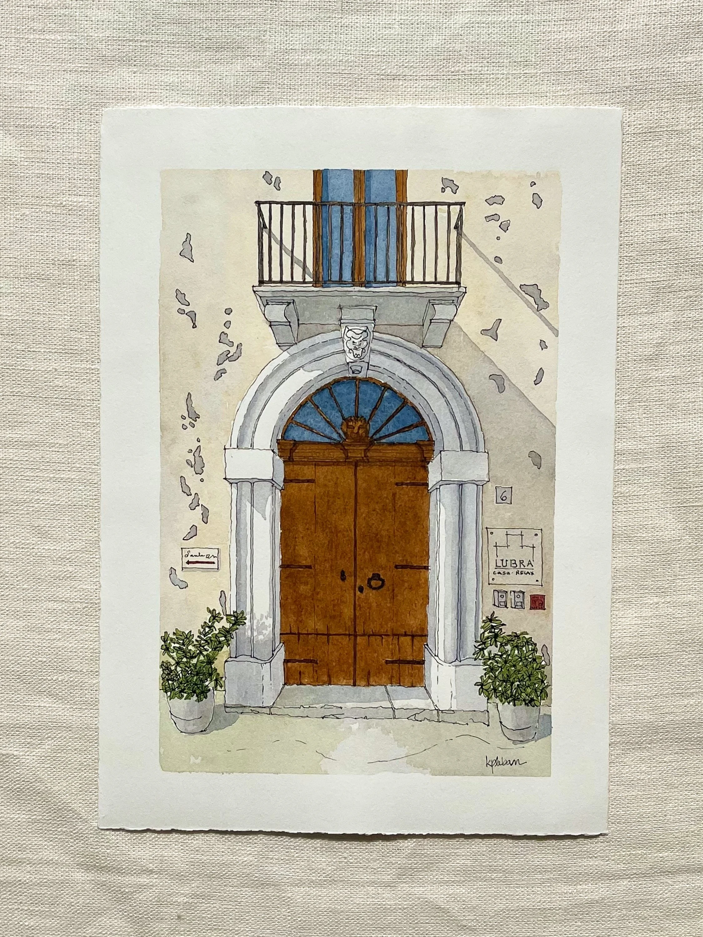 Amalfi Coast Door No. 7