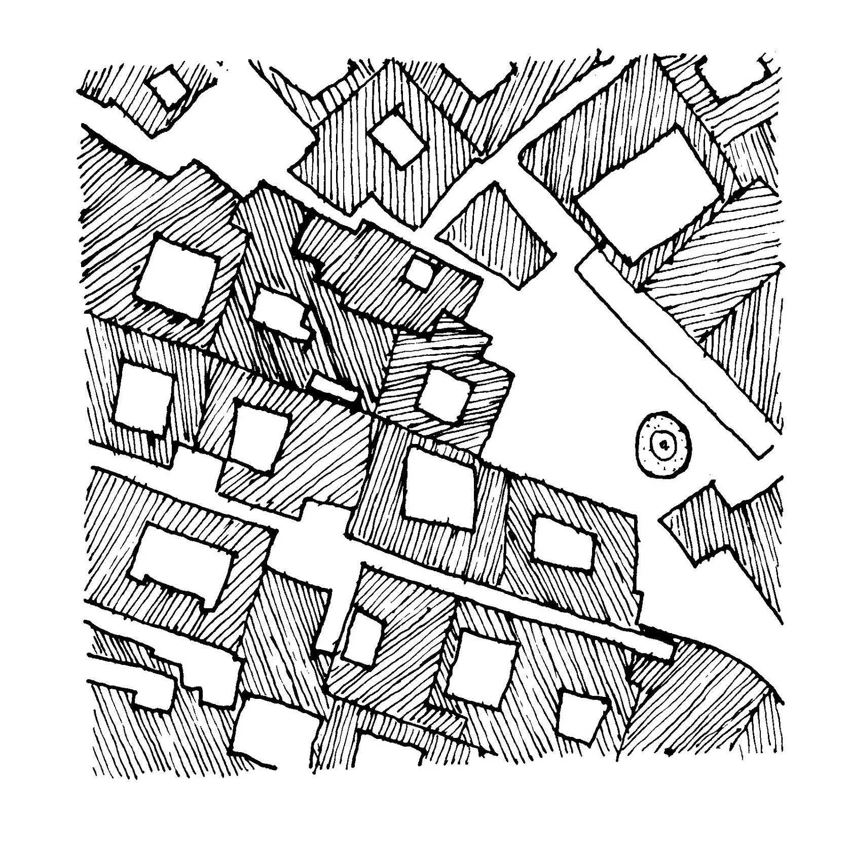 Diagram Solid/ Void
image: Urban Space by French