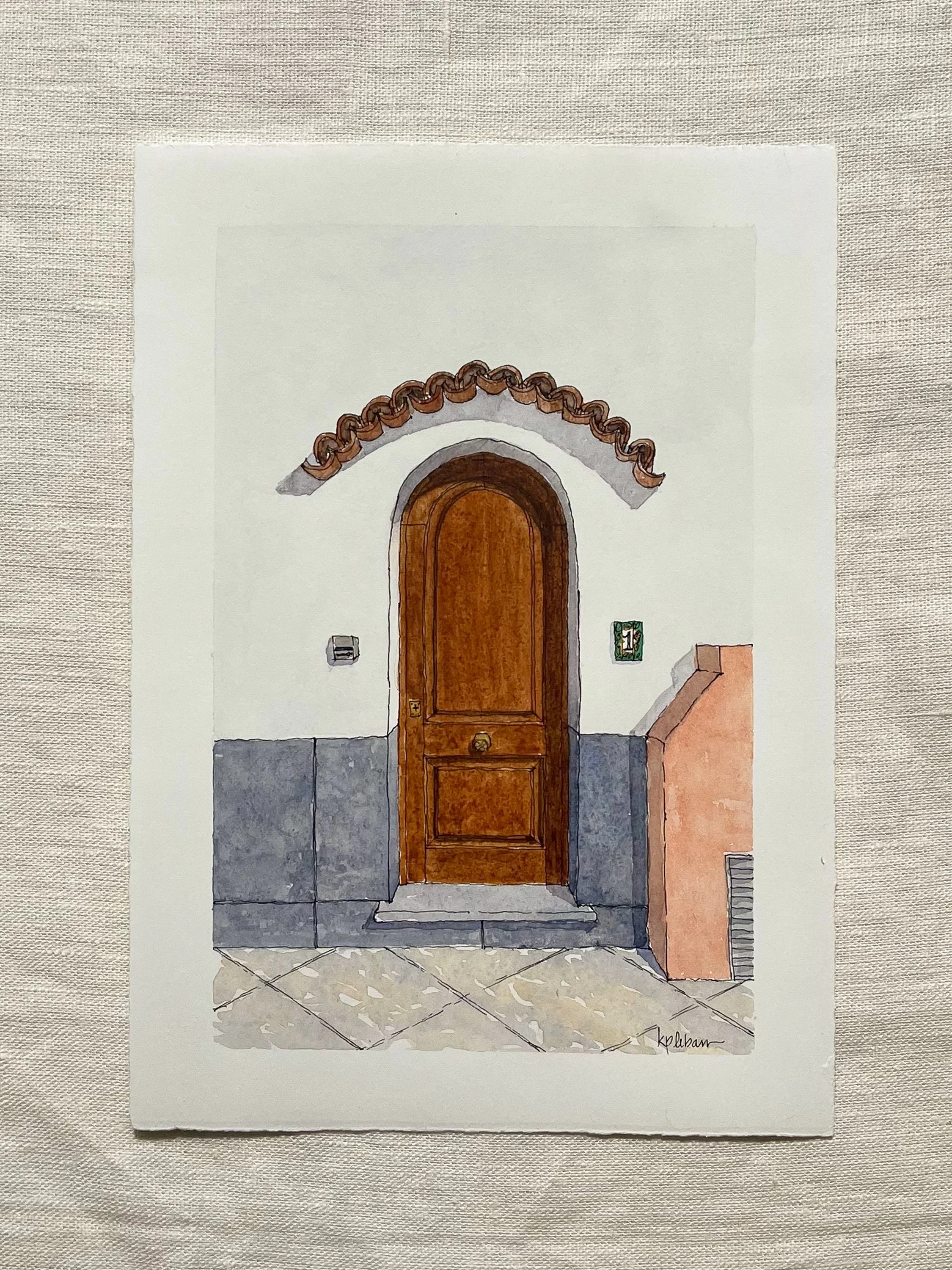 Amalfi Coast Door No. 12