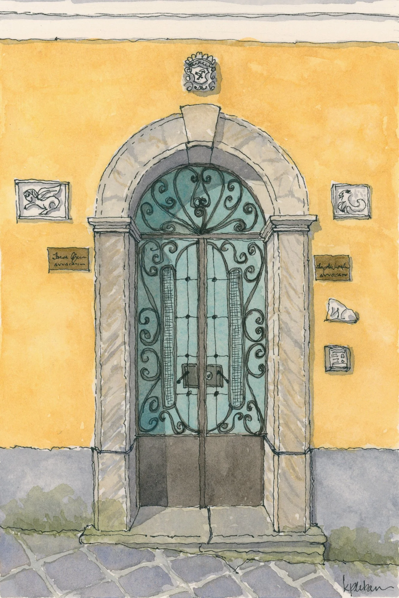 Amalfi Coast Door No. 11
Amalfi, Italy