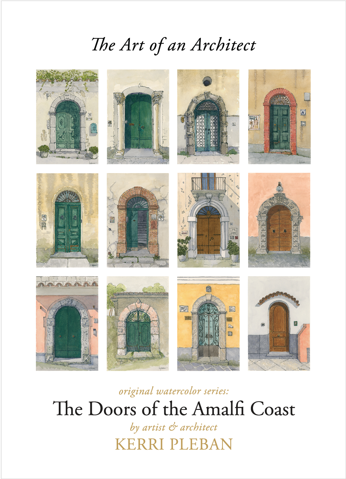 Doors of the Amalfi Coast Postcard Catalog